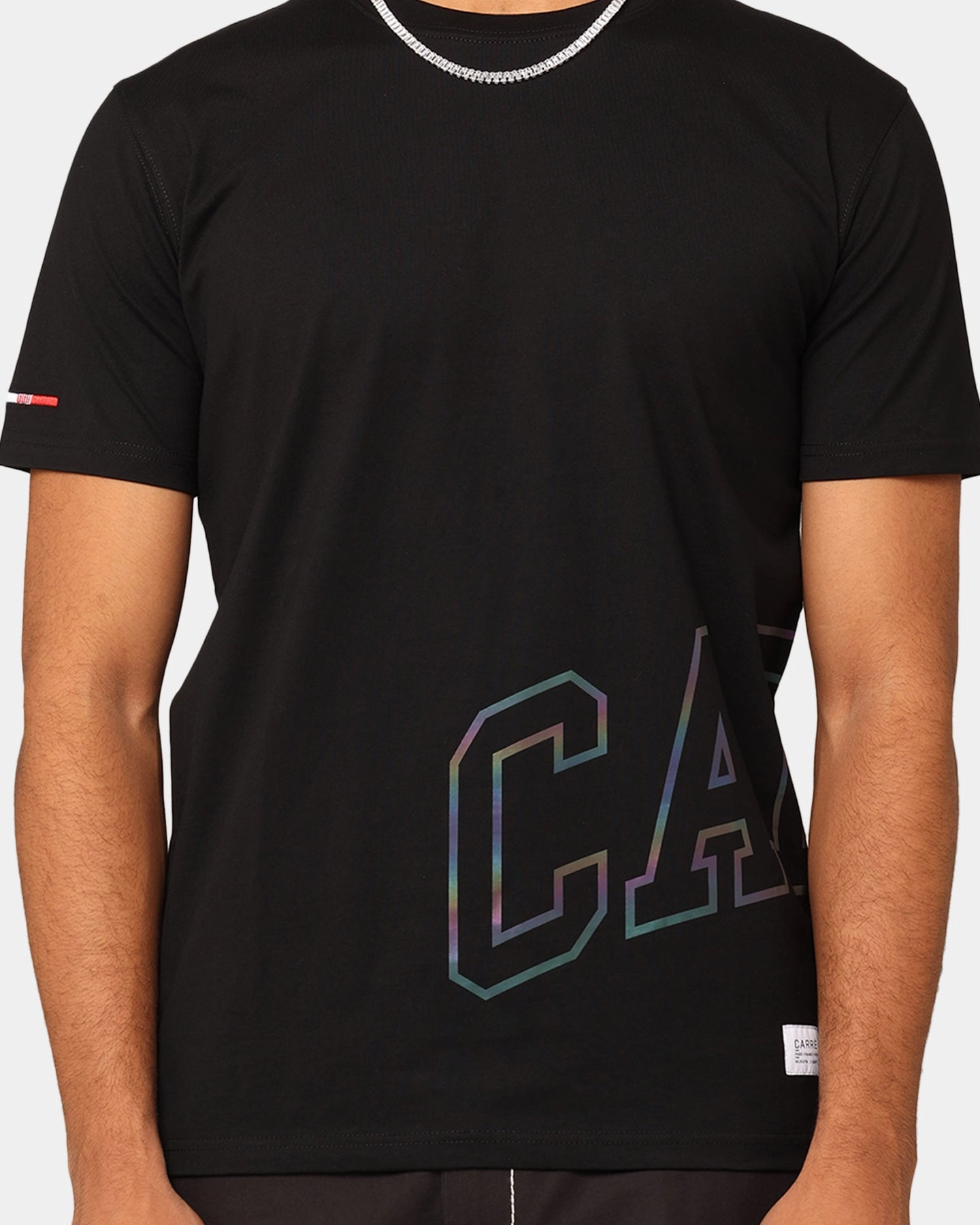 Anti Pilling Surface Carr?? Enorme Classique Reflective T-Shirt Black/Multi-coloured