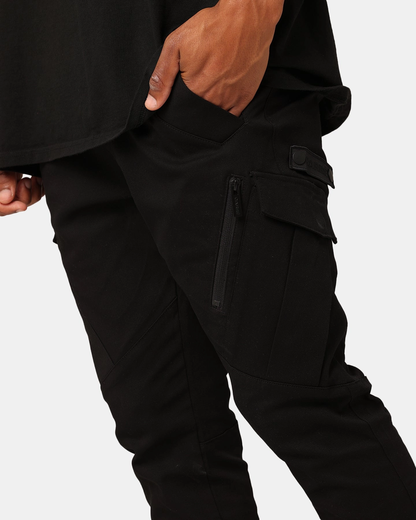 Carr?? Evolution Cargo Joggers Black/Black Flex Fit