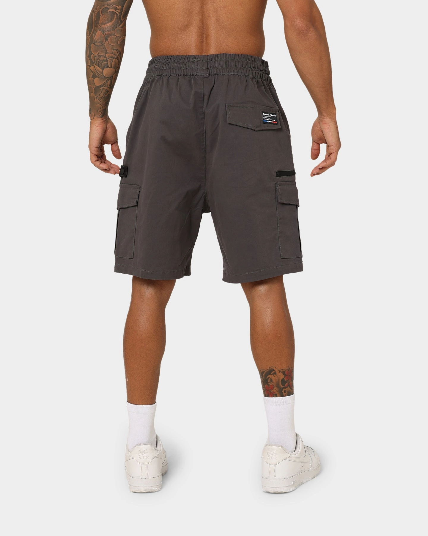 Moisture Management Lining Foldable style Carr?? Evolution Cargo Shorts Charcoal