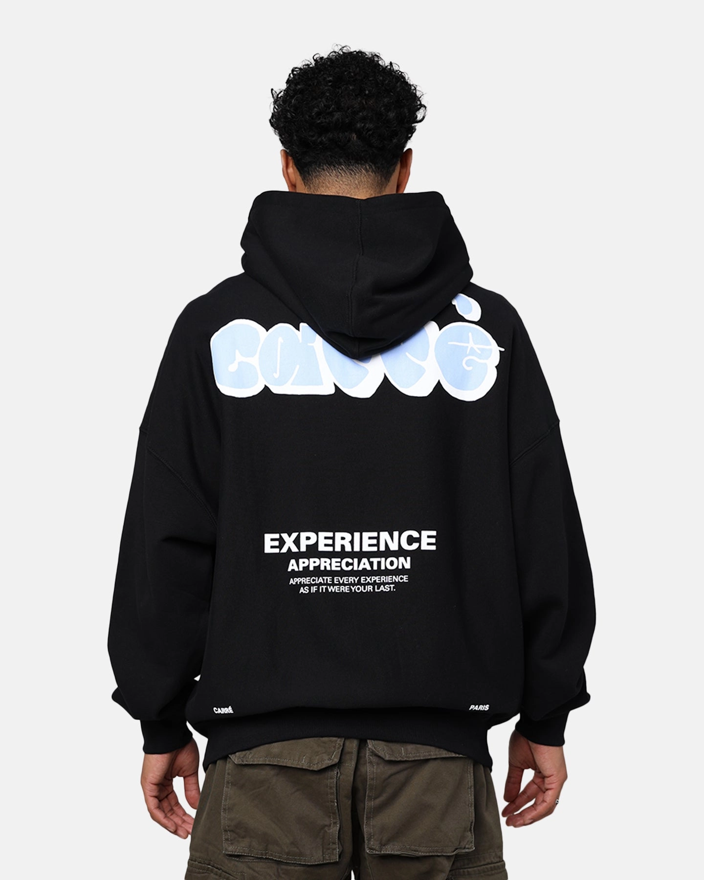 Carr?? Experience Oversized Hoodie Black single layer