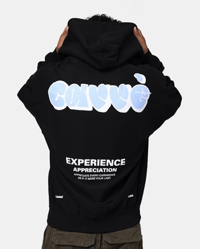 Carr?? Experience Oversized Hoodie Black Multipanel Construction