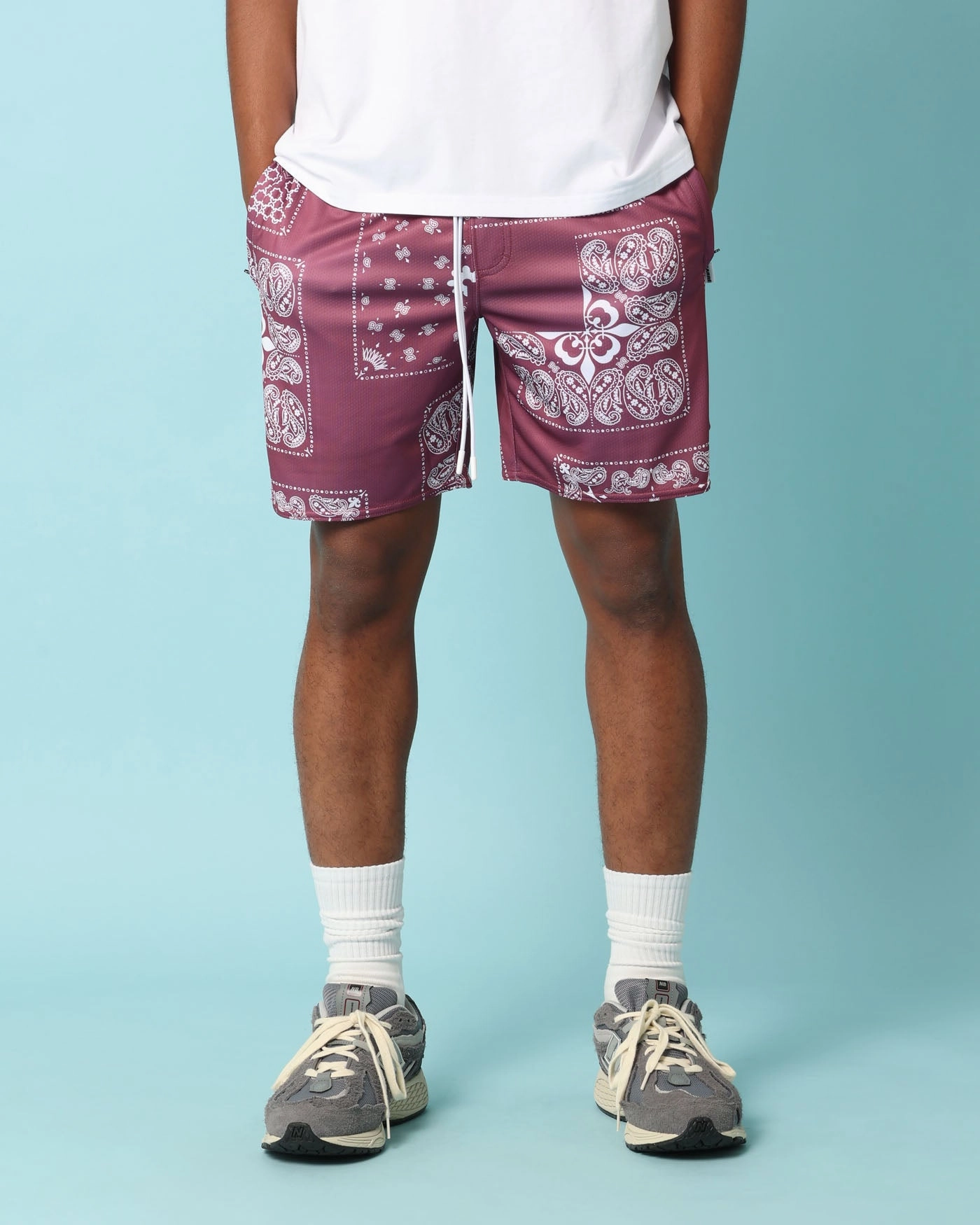 Carr?? Fragment Mesh Shorts Port warm tones Gym apparel