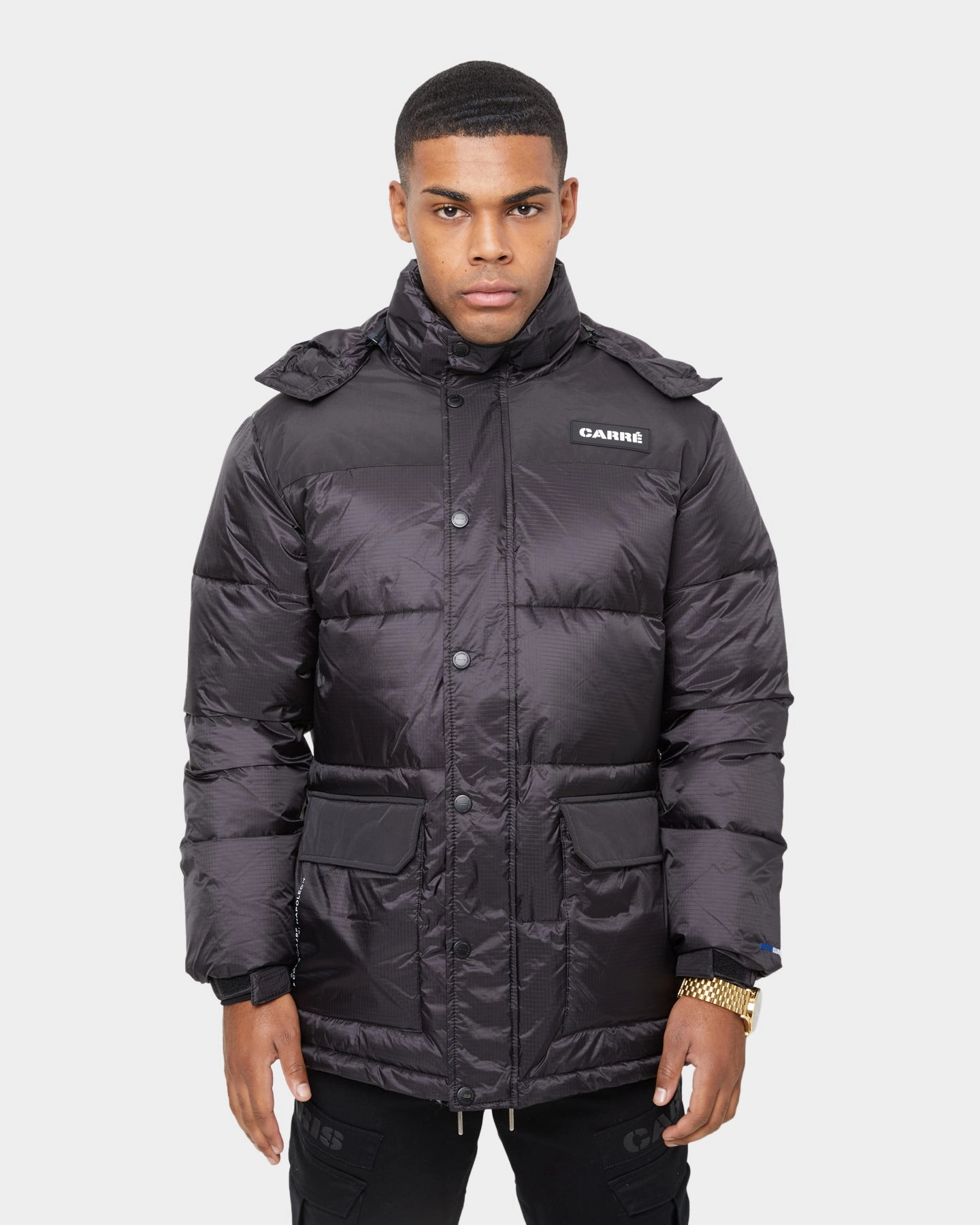 Carr?? Men's Roadman Puffer Jacket Black City