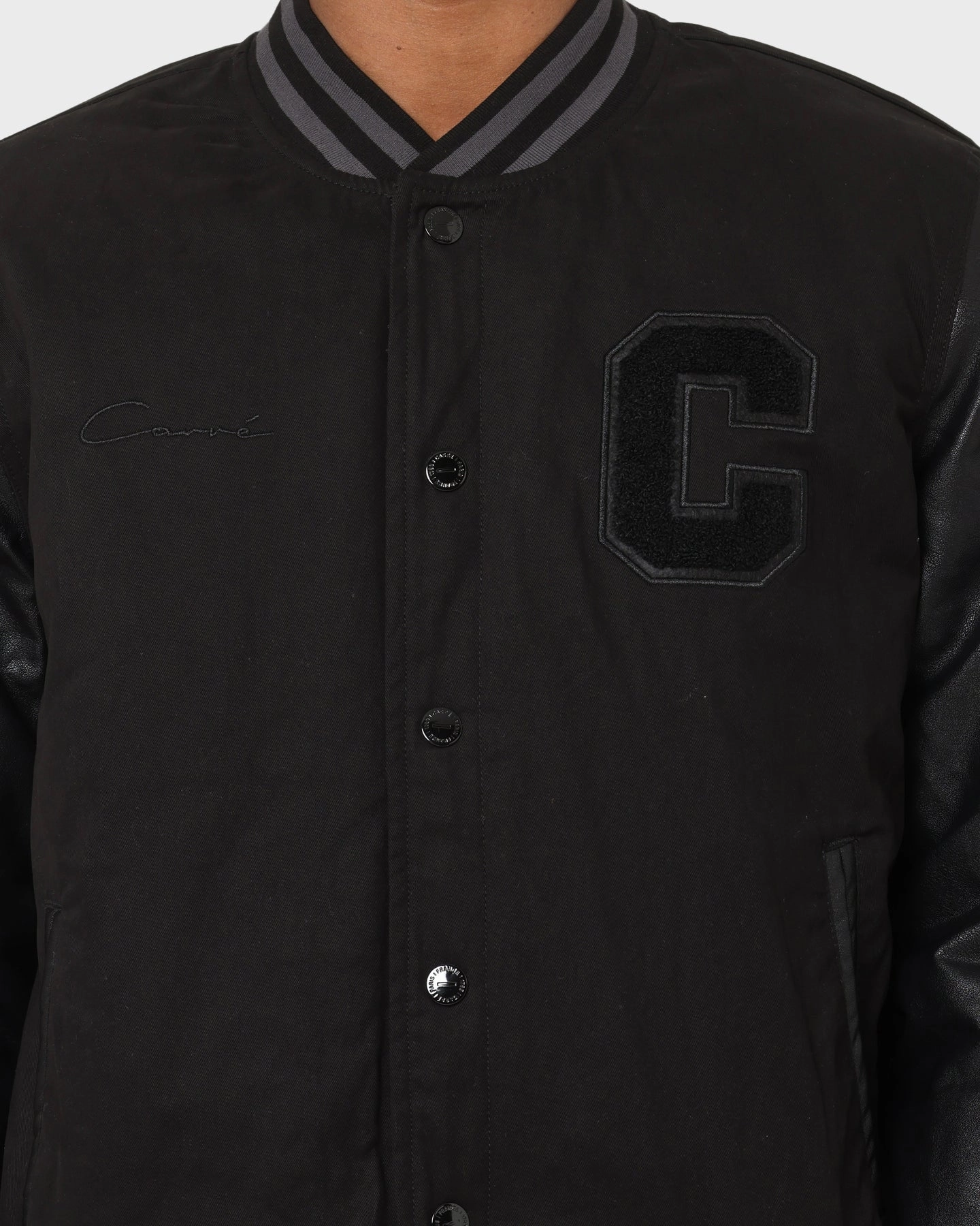 Casual Outdoor Wear Carr?? MVP Varsity Jacket Black/Black