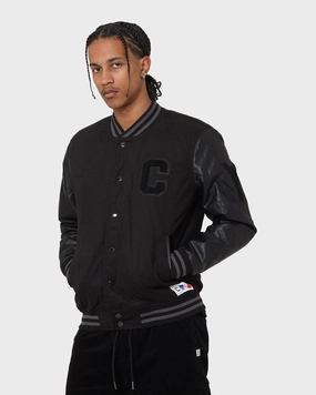 college Sort Carr?? MVP Varsity Jacket Black/Black
