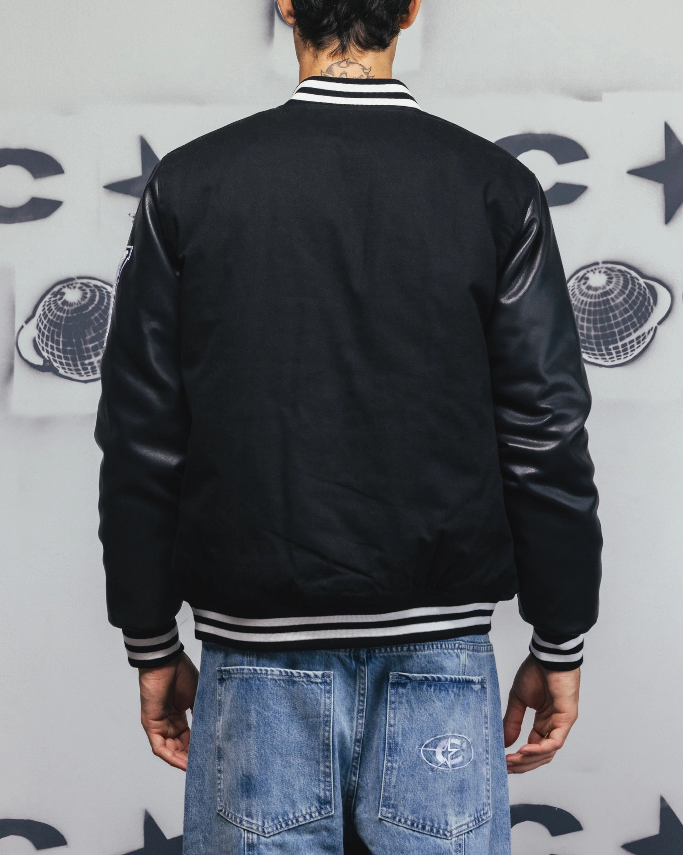 Carr?? MVP Varsity Jacket Black Algorithm
