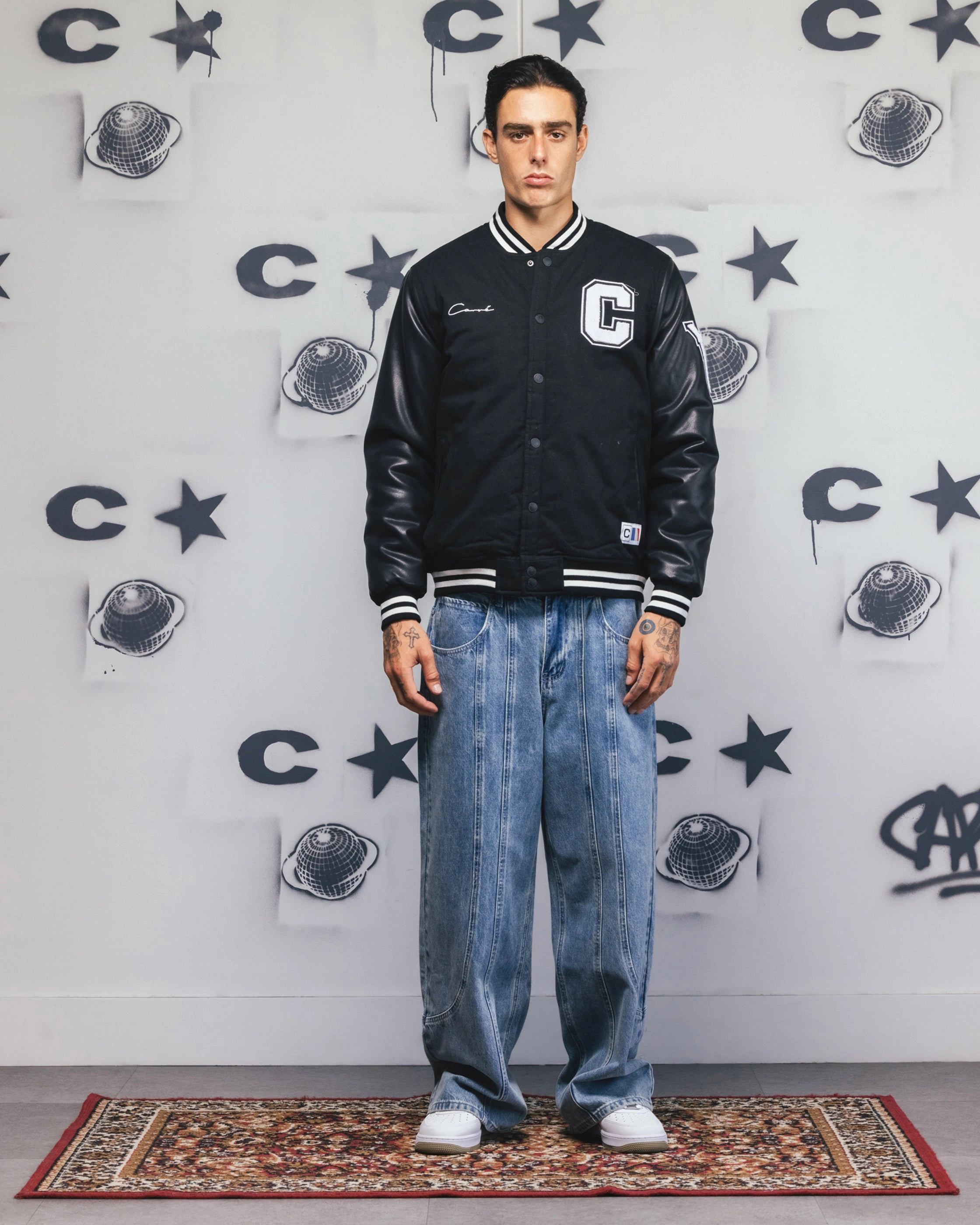 Carr?? MVP Varsity Jacket Black Practical Jacket