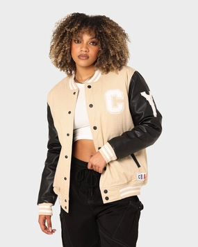 Agree Carr?? MVP Varsity Jacket Stone/Black