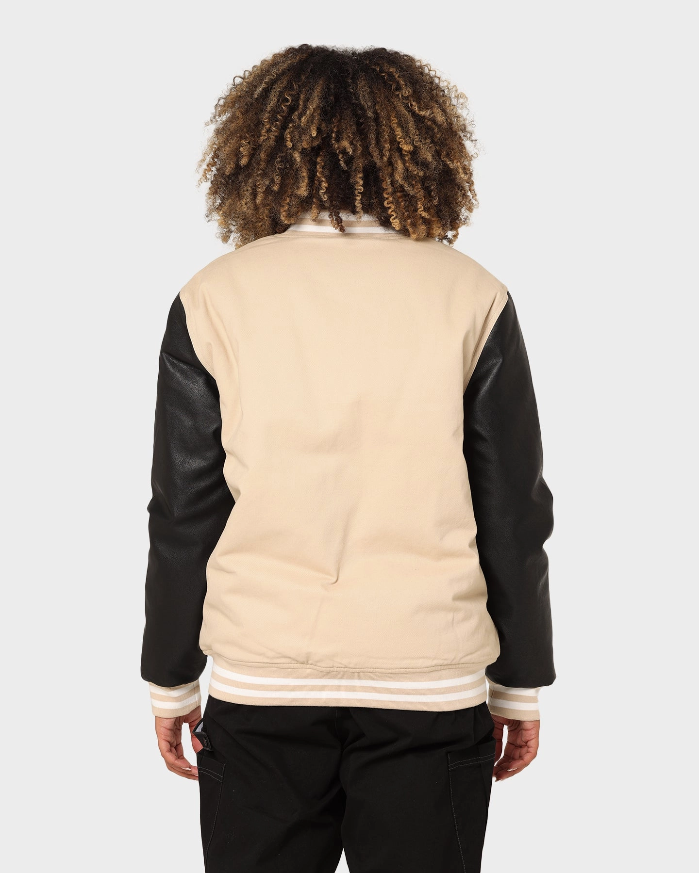 Carr?? MVP Varsity Jacket Stone/Black city dwellers
