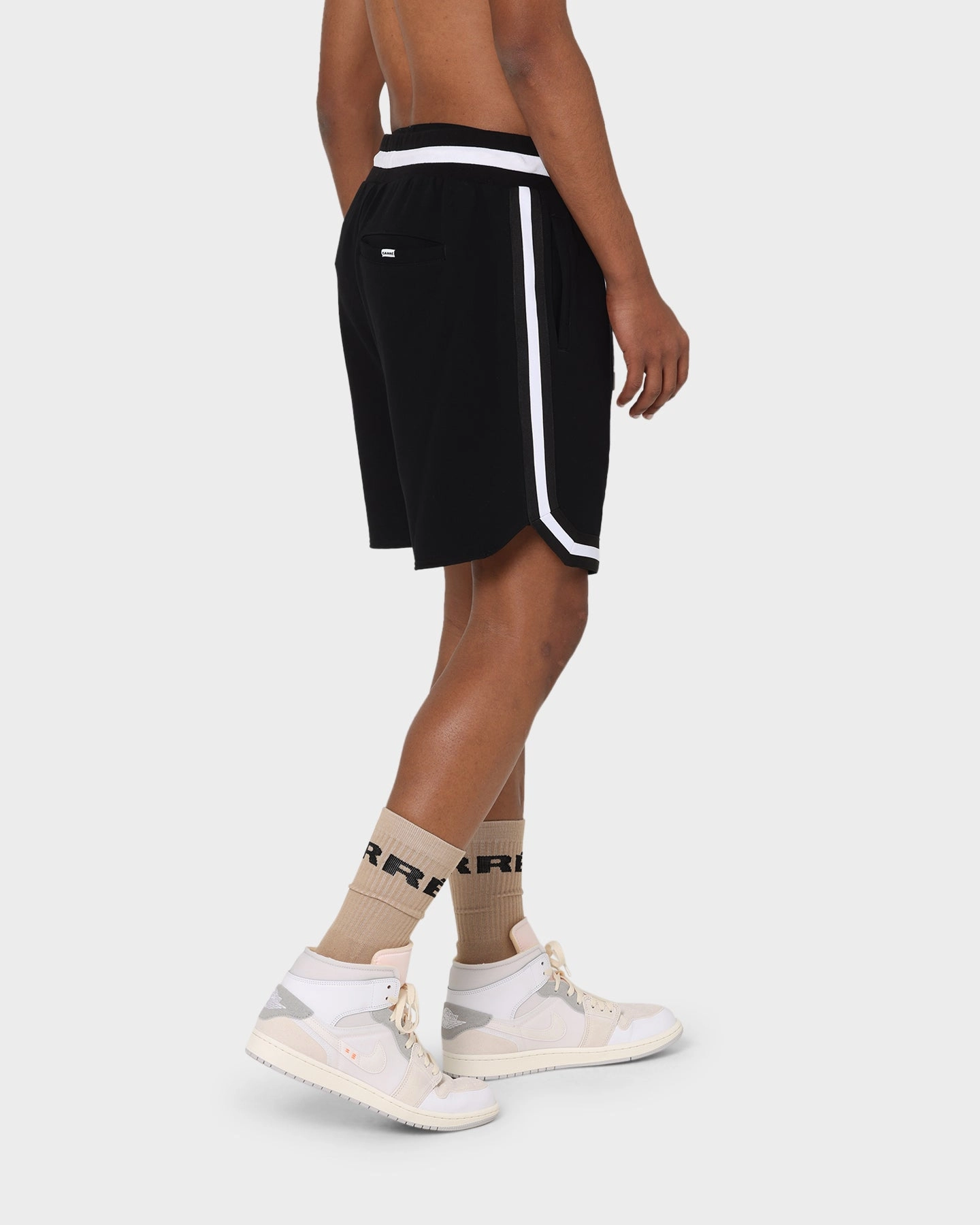 Carr?? Paris Original Fleece Basketball Shorts Black Day Trip Wear