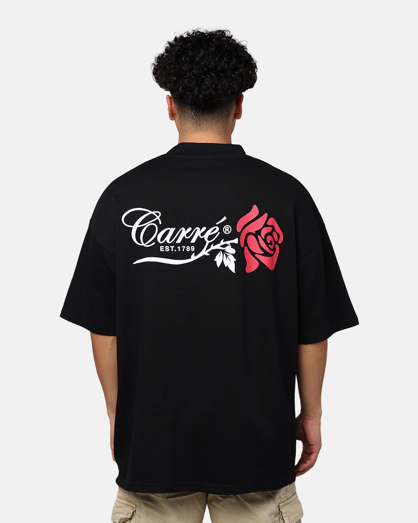 Carr?? Rara Oversized T-Shirt Black Multi Directional Stretch