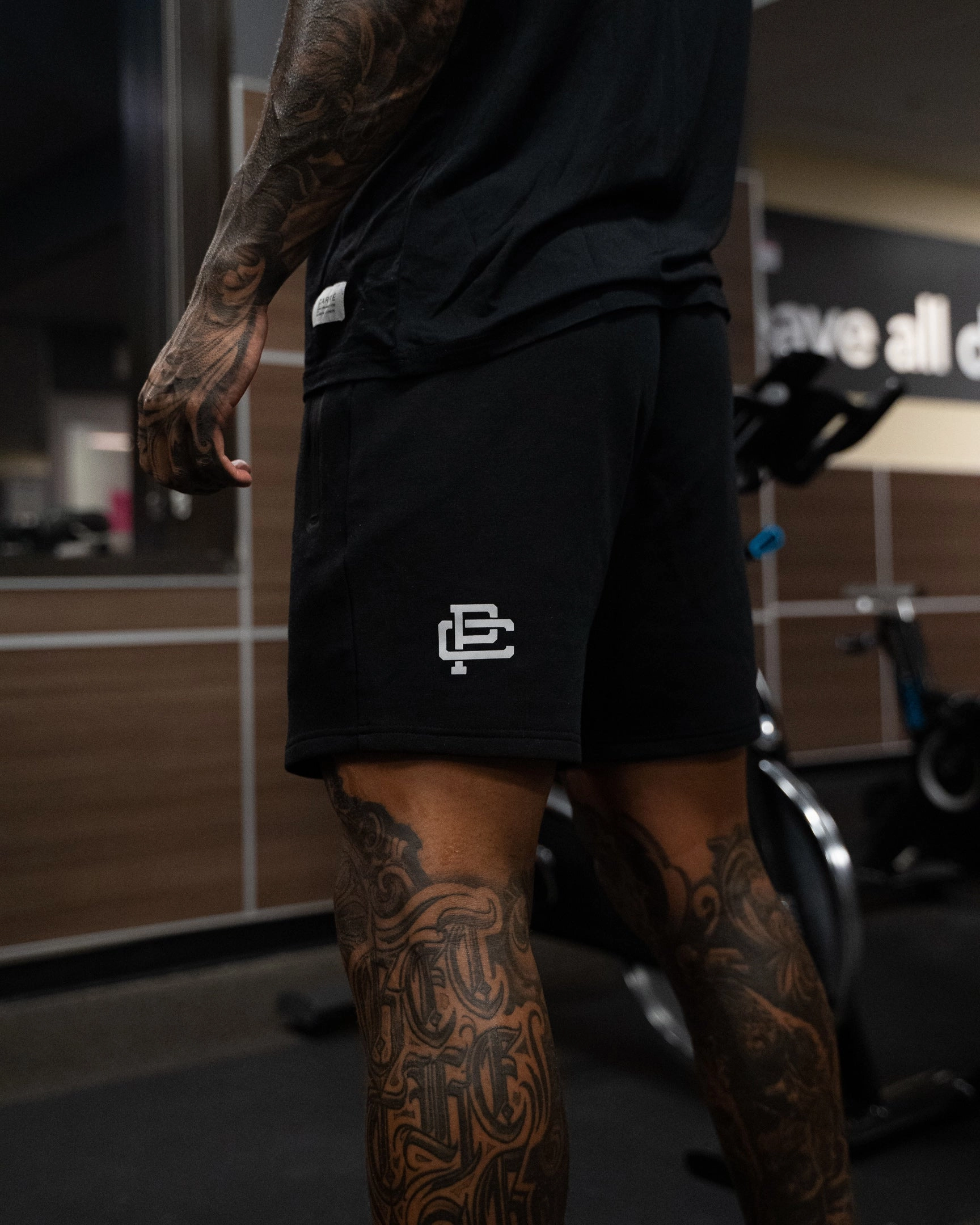 Carr?? Restart Training Shorts Black High Durability Blend Wrinkle Resistant Material