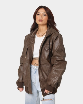 Notice Romance Carr?? Revolutionnaires PU Jacket Dark Brown