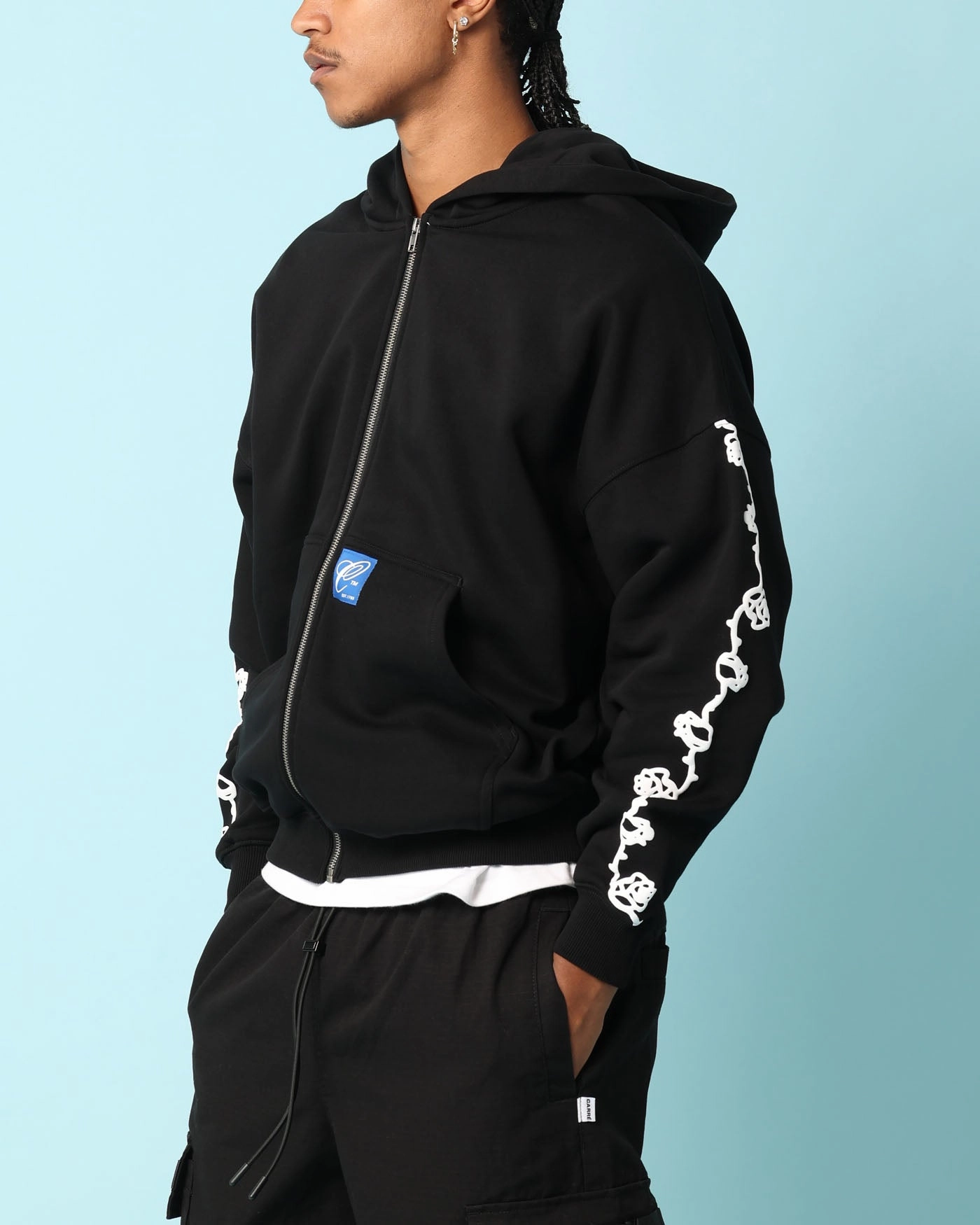 Carr?? Rosebowl Zip Up Hoodie Black Travel Layer Windproof Closure