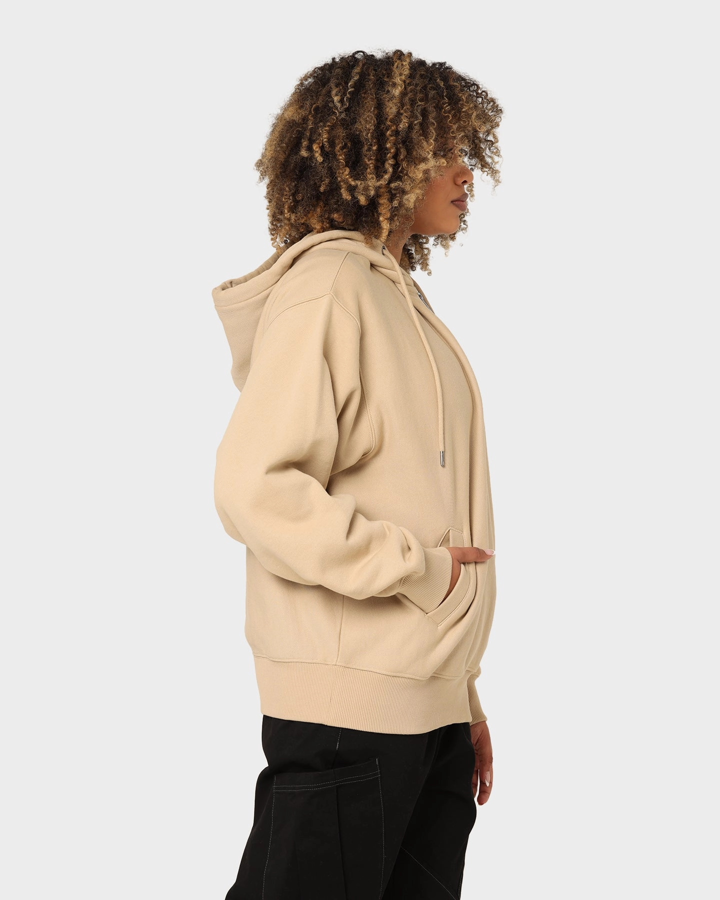 Carr?? Royale Quarter Zip Hoodie Stone painters Multi Panel Construction