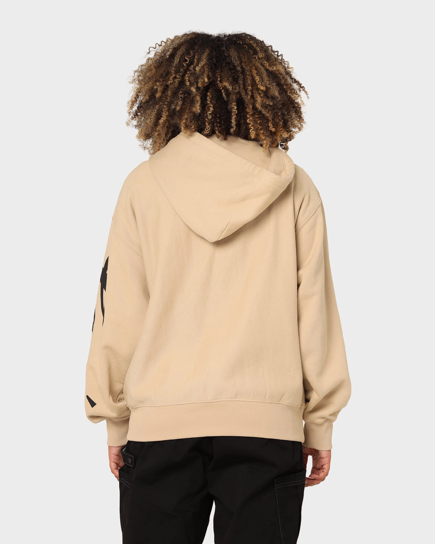 Carr?? Royale Quarter Zip Hoodie Stone Speak
