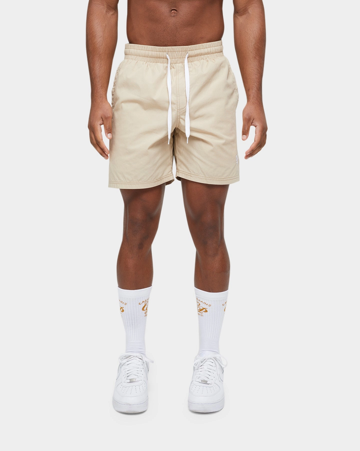 cheering section beach goers Carr?? Simplicit?? Slide Shorts Stone