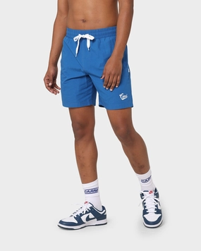 Carr?? Simplicit? Slide Shorts Blue Value for Money Linen shorts