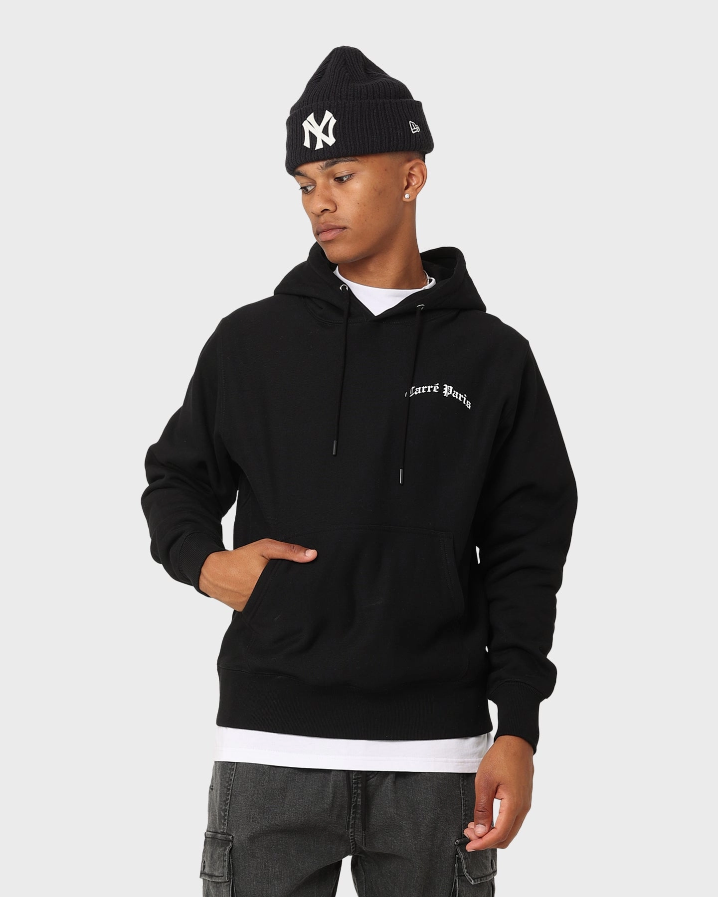 Carr?? Street Activity Hoodie Black Padded collar Score