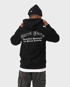 Carr?? Street Activity Hoodie Black Teflon Coated Fabric