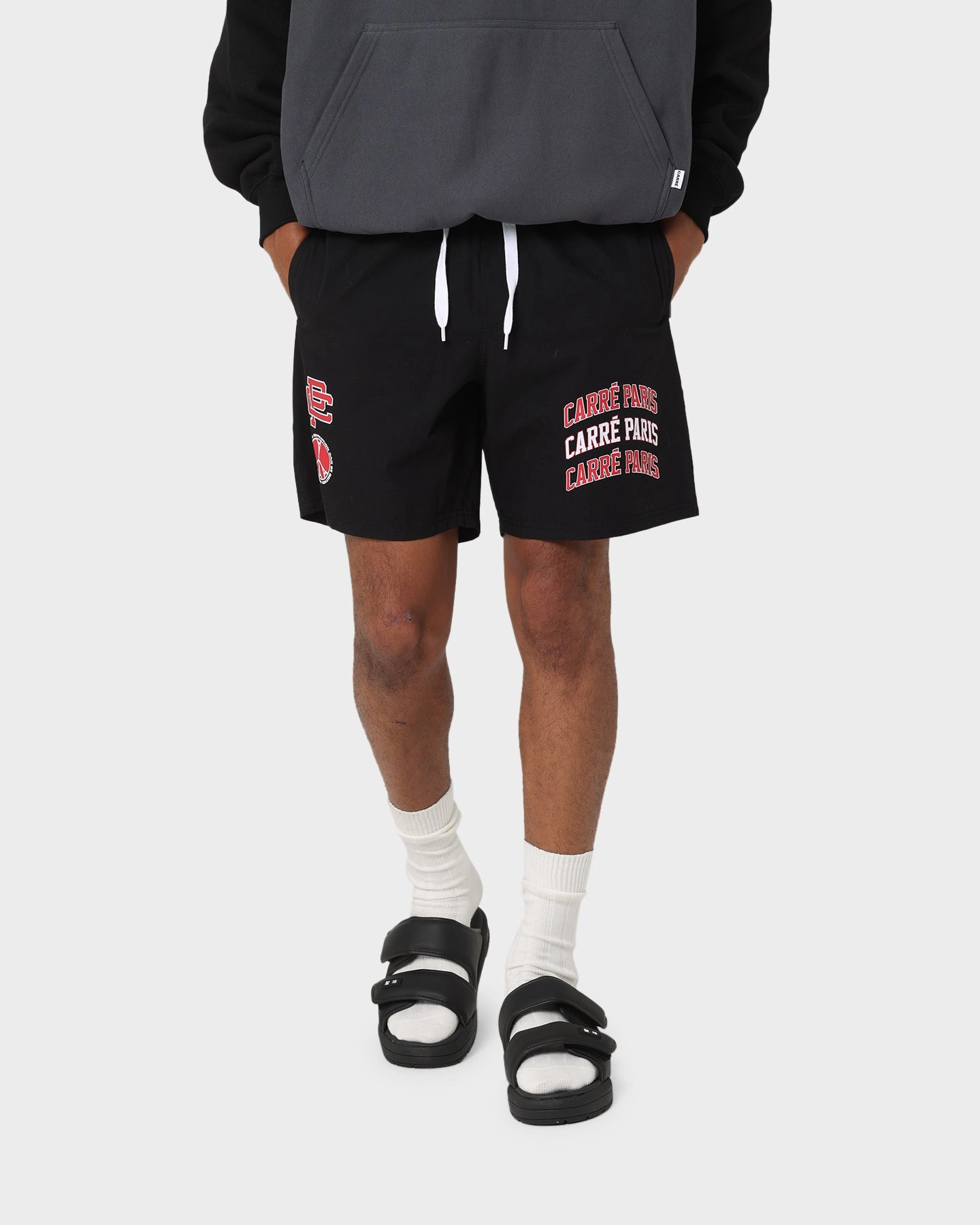 Carr?? Team Slide Shorts Black quick-drying