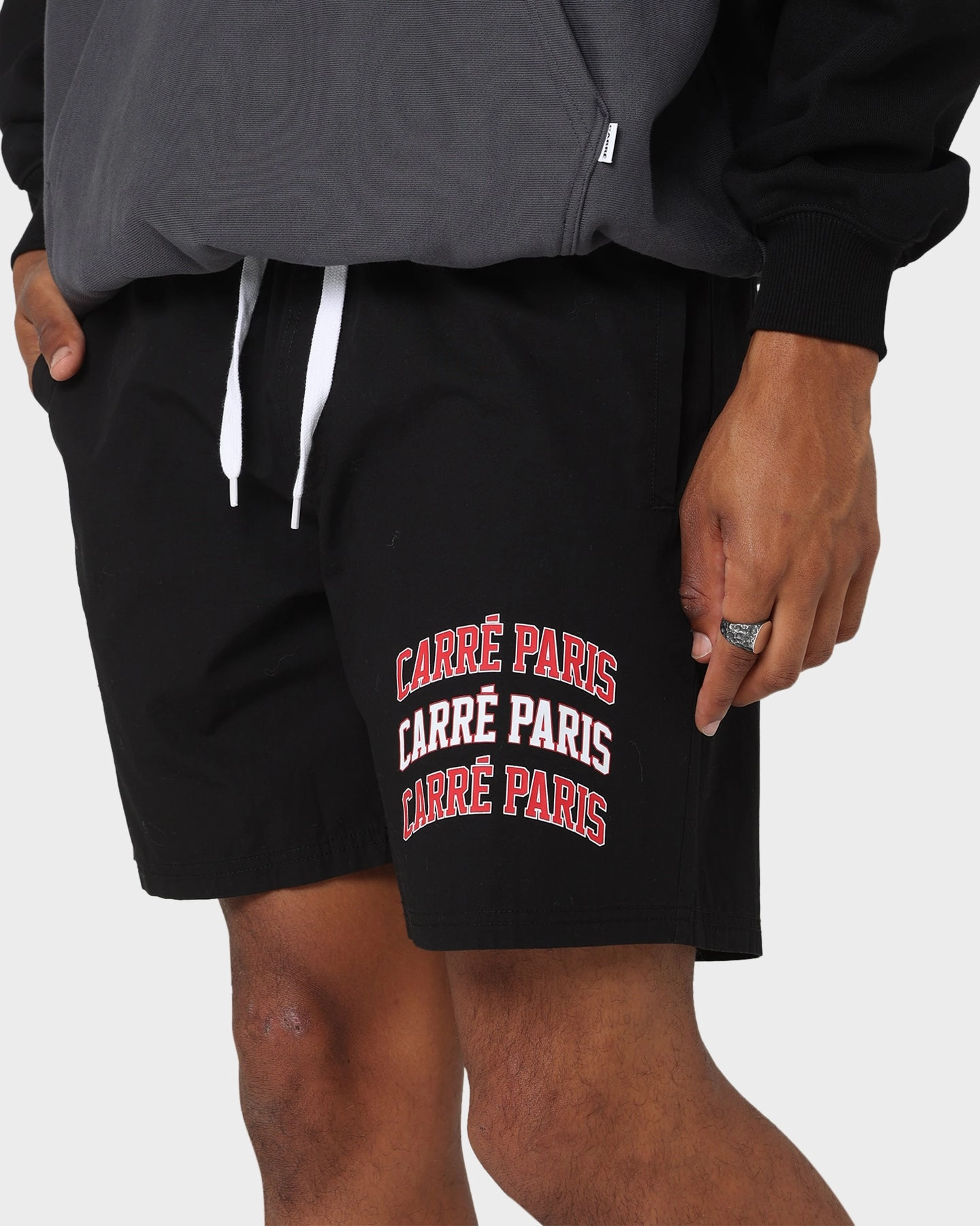 Compact Packable Design Carr?? Team Slide Shorts Black