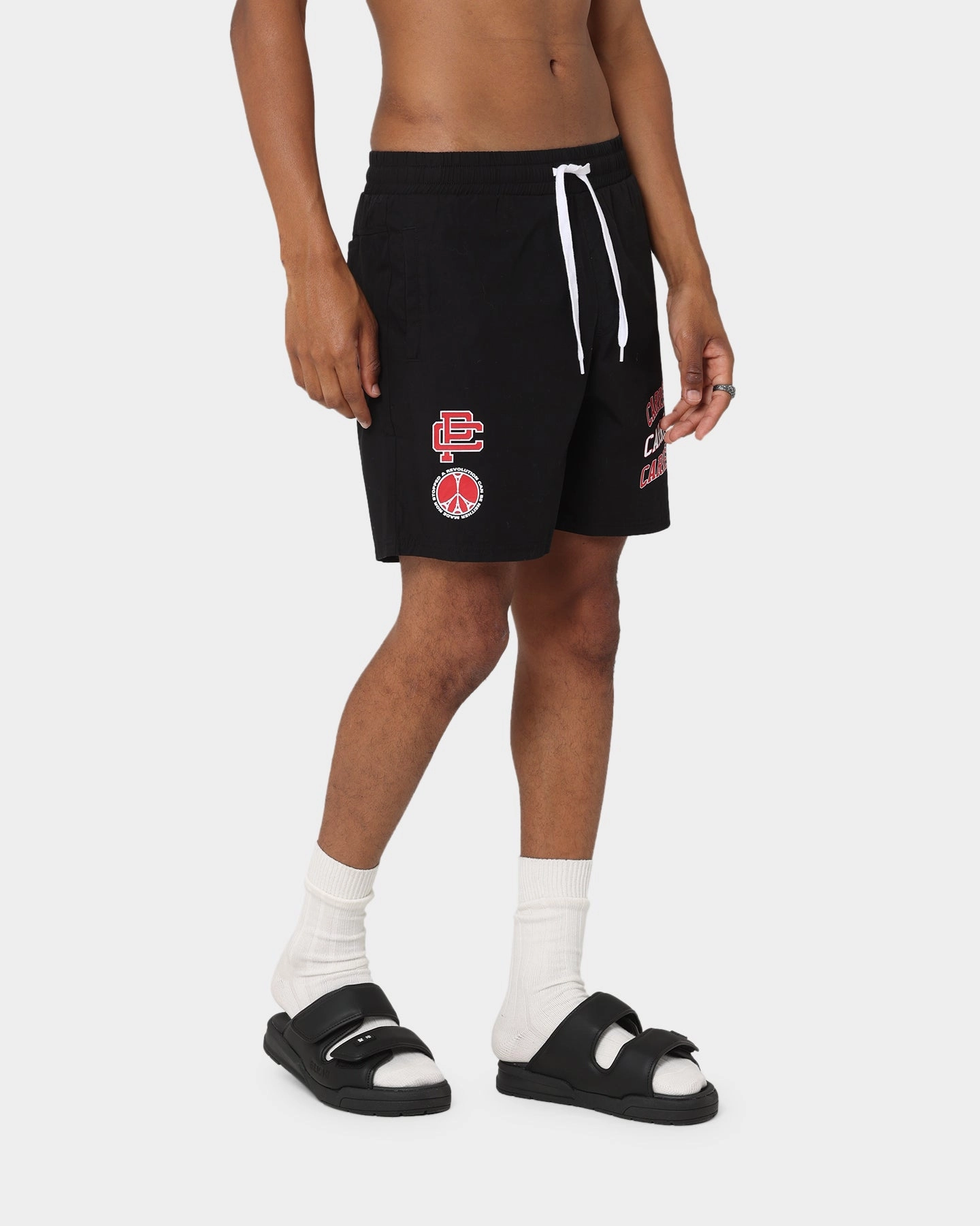 Carr?? Team Slide Shorts Black Weekend Ready