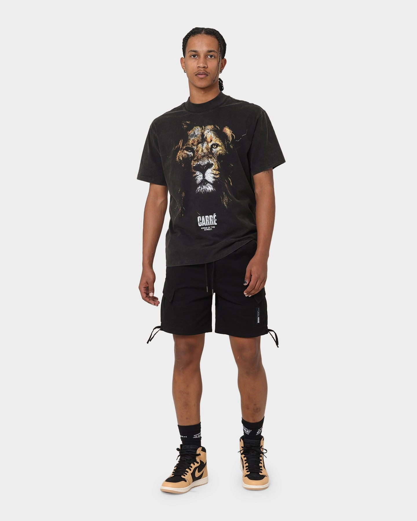 Parka Carr?? Utility Cargo Shorts Black