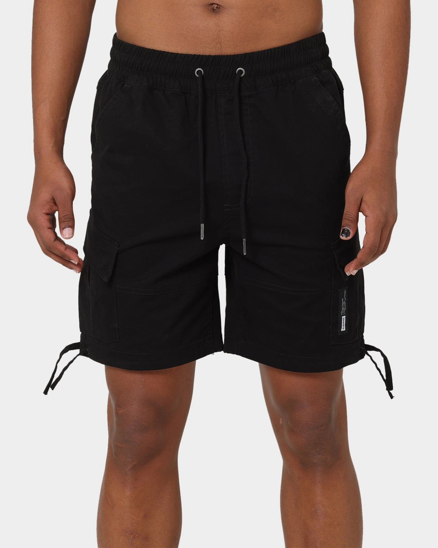 Carr?? Utility Cargo Shorts Black Neutral Tones