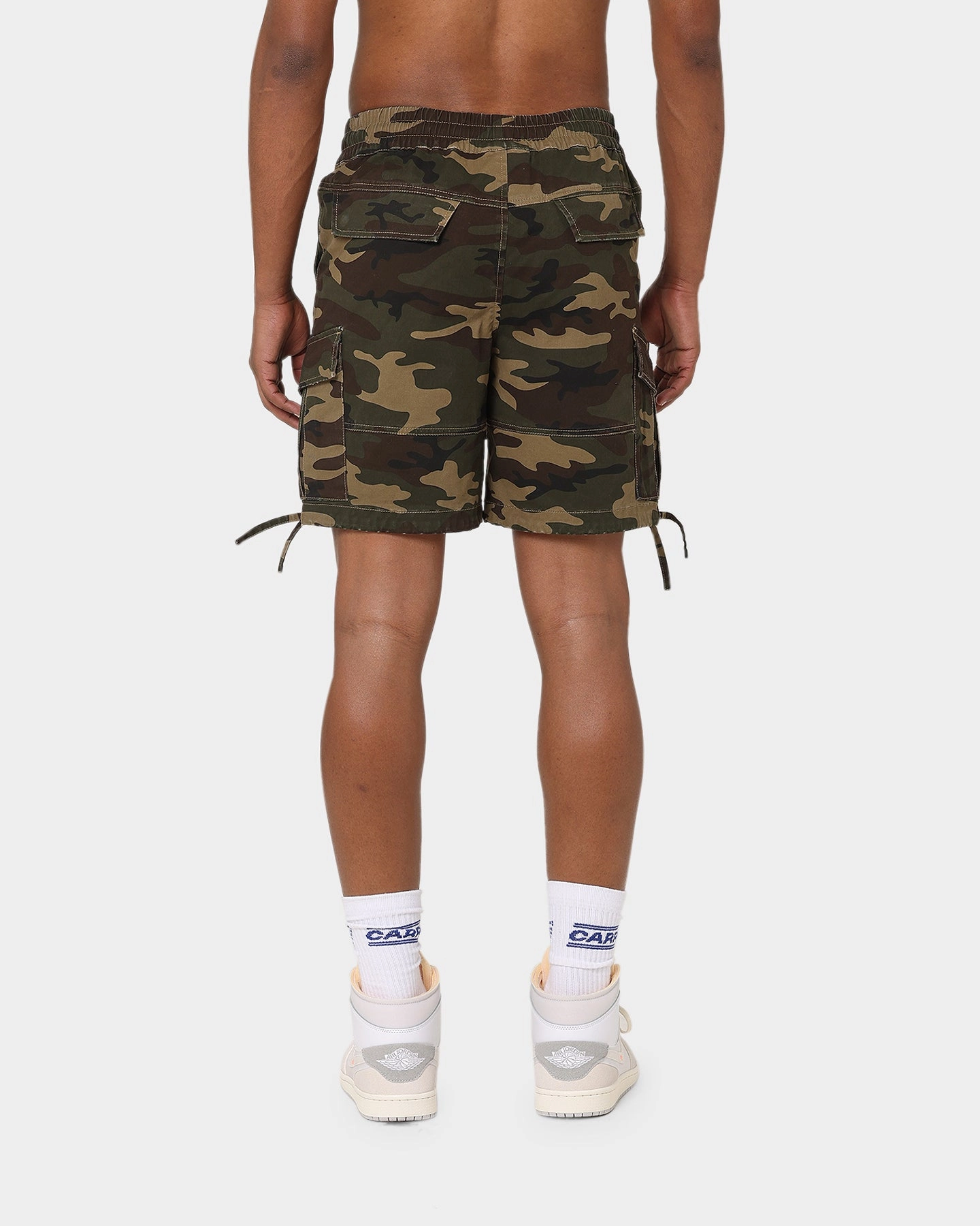 Carr?? Utility Cargo Shorts Camo Printed Pattern