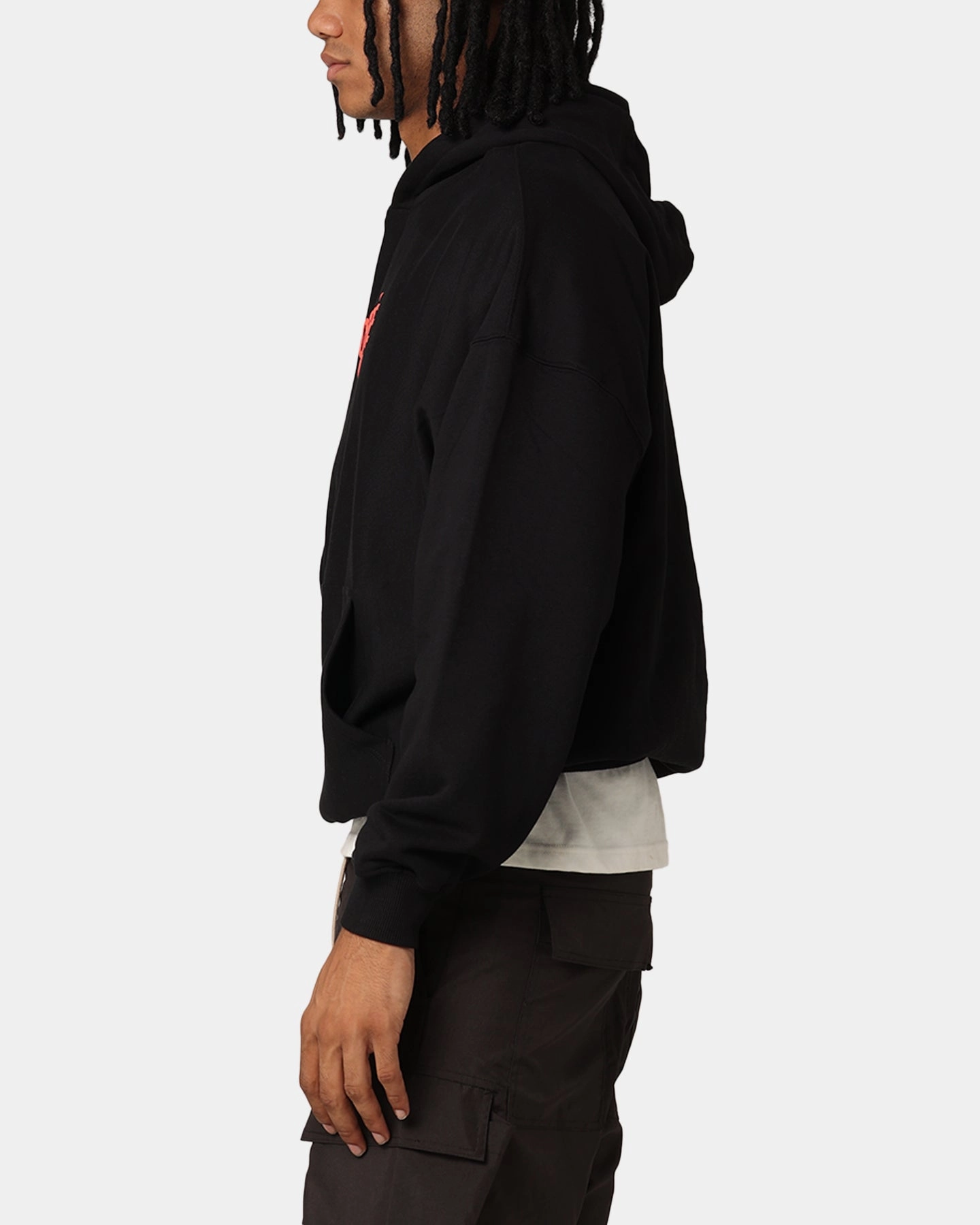 Highlighter AntiPilling Surface Finish Carr?? Vapor Hoodie Black