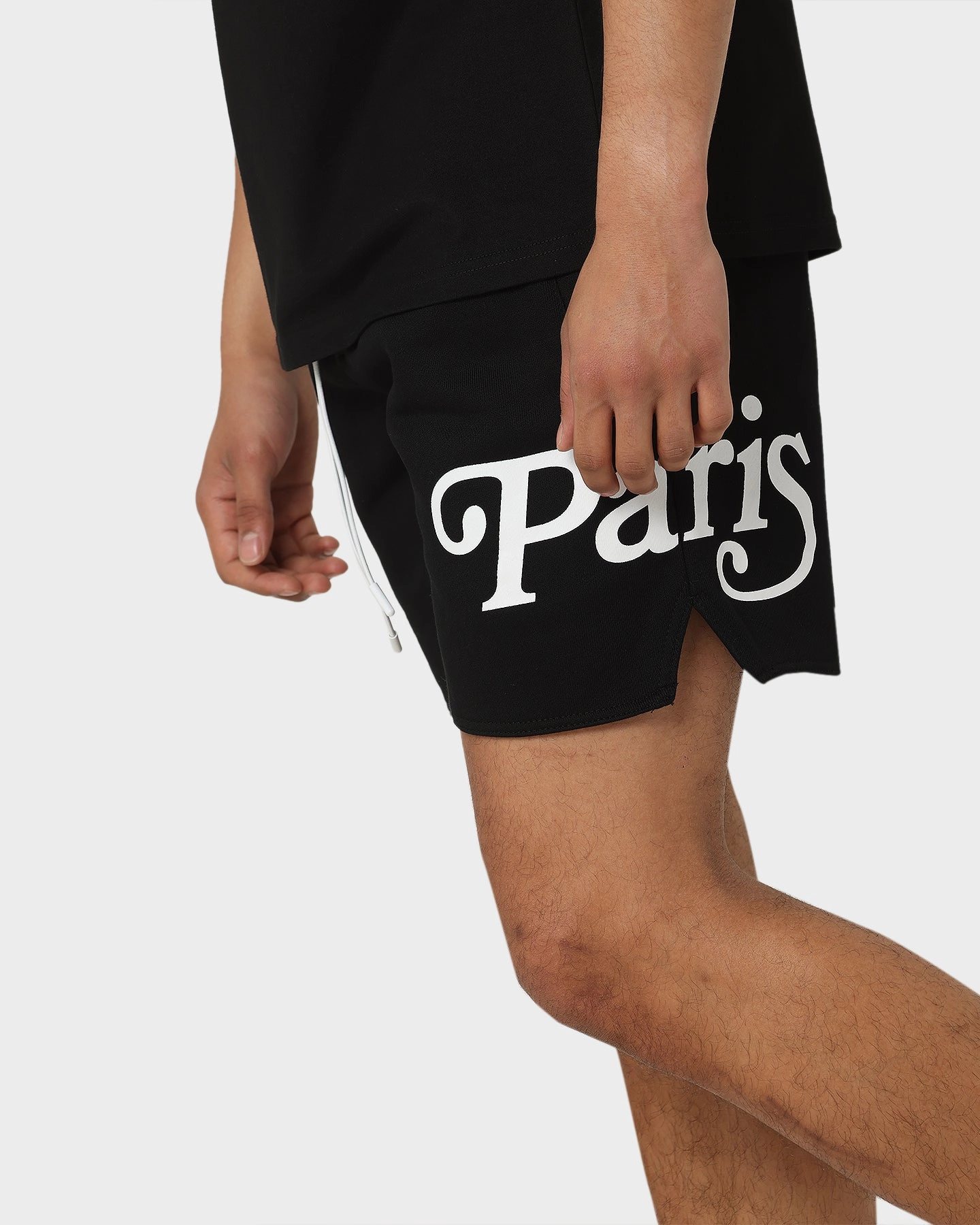 Carr?? Volle Sweat Short Black Team Spirit Lounge Fit