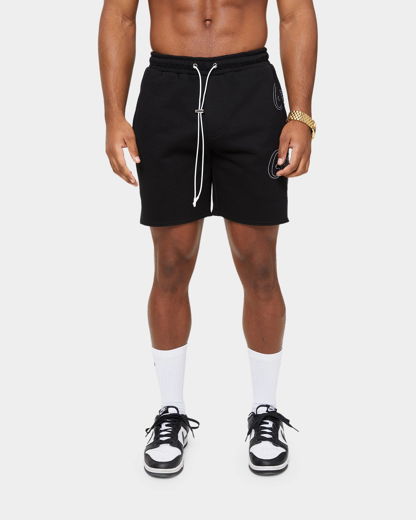 compression support Chill Mood Carr?? Volle Volle Track Shorts Black