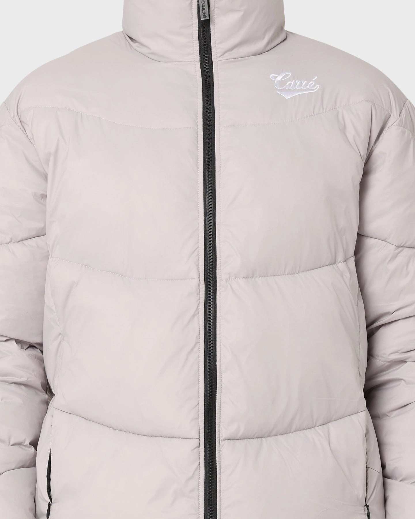 AdjustableCuffs Generation Carr?? Wave Puffer Jacket Grey