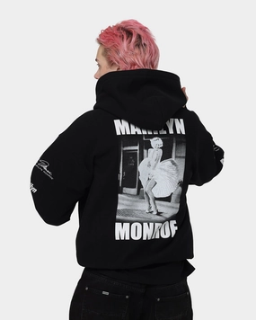 Multi Pocket Silk Carr?? X Marilyn Monroe Bold Is Beautiful Hoodie Black