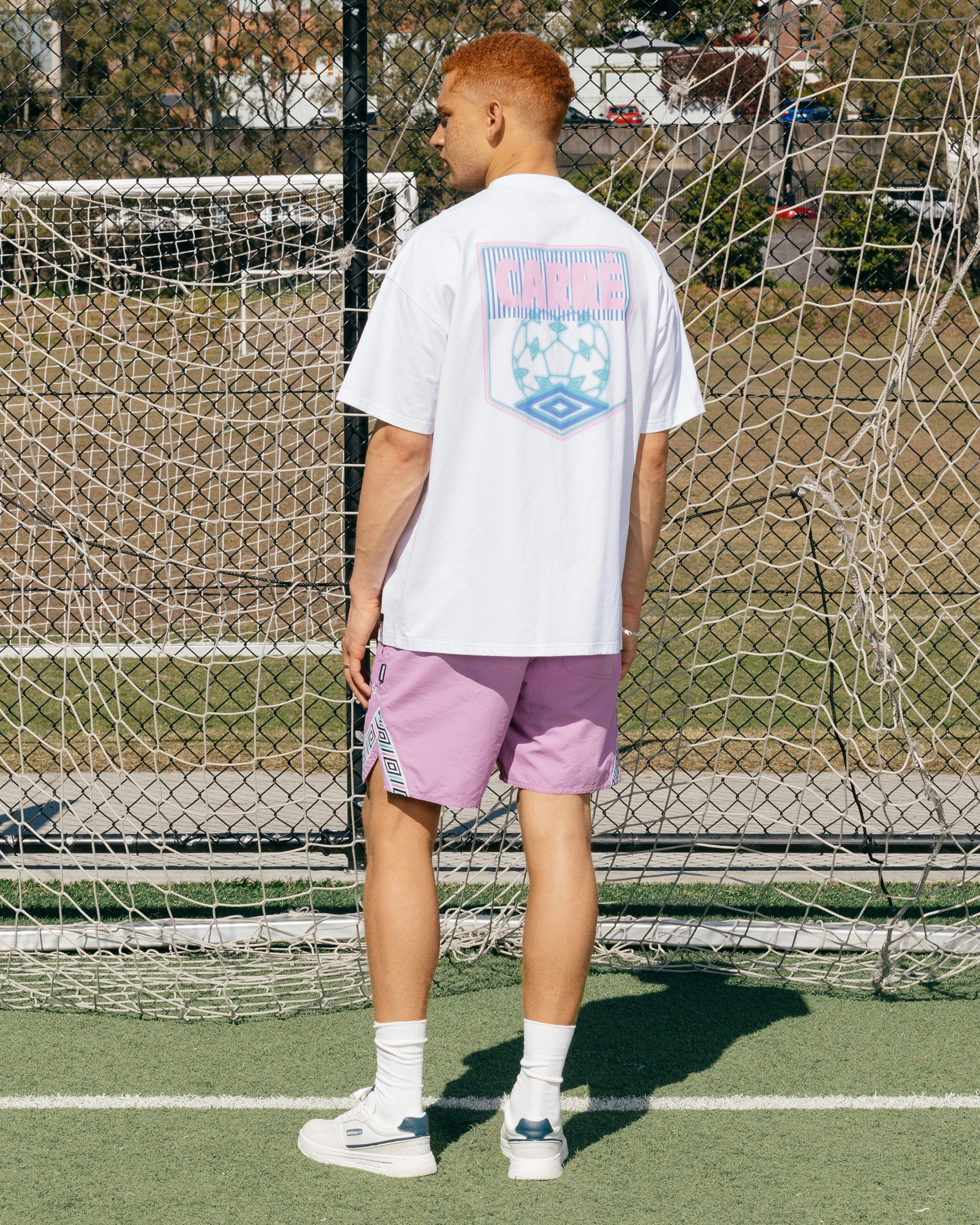 Carr?? X Umbro Forward Vintage T-Shirt White Ultra Soft Blend