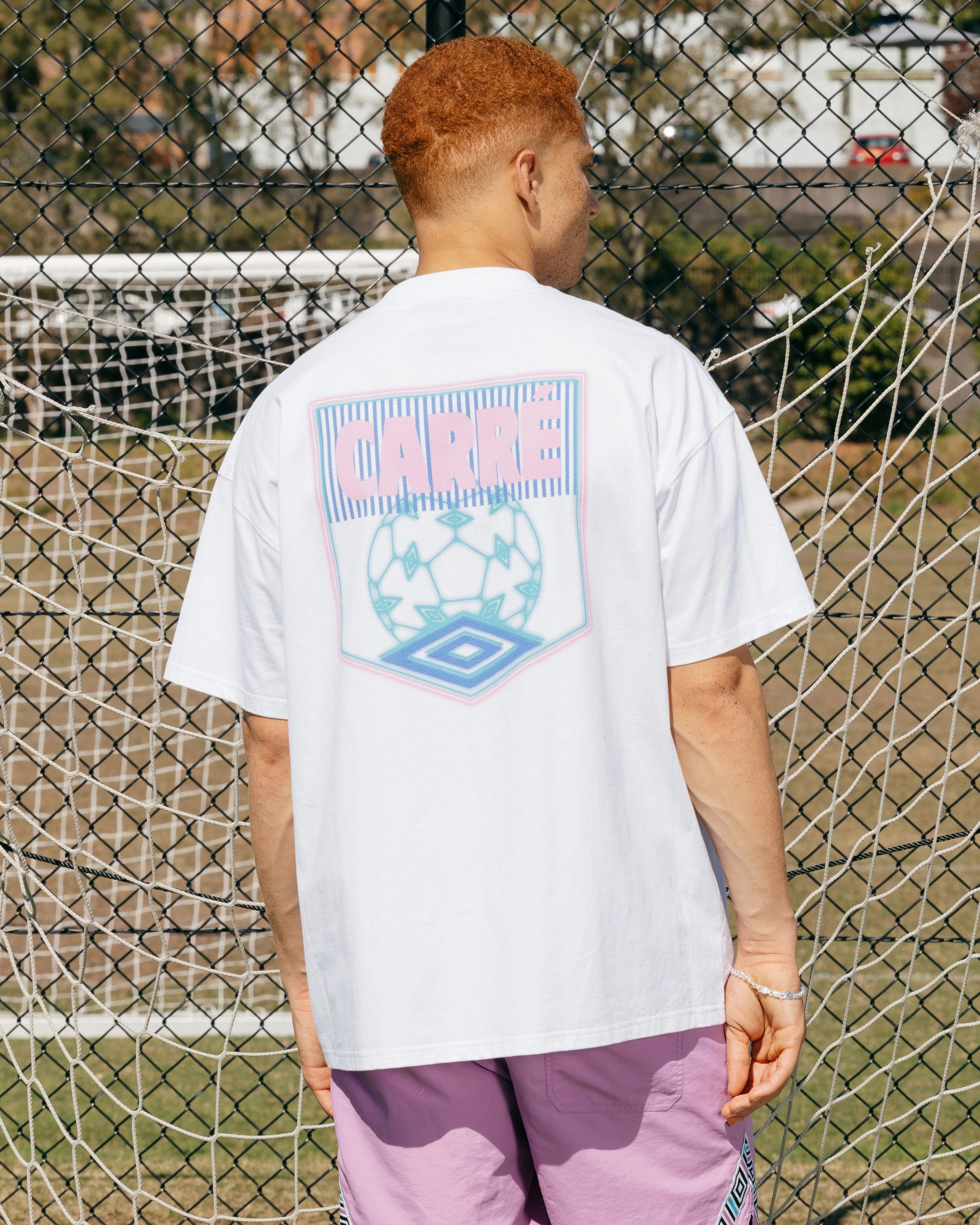Carr?? X Umbro Forward Vintage T-Shirt White Breathable wear