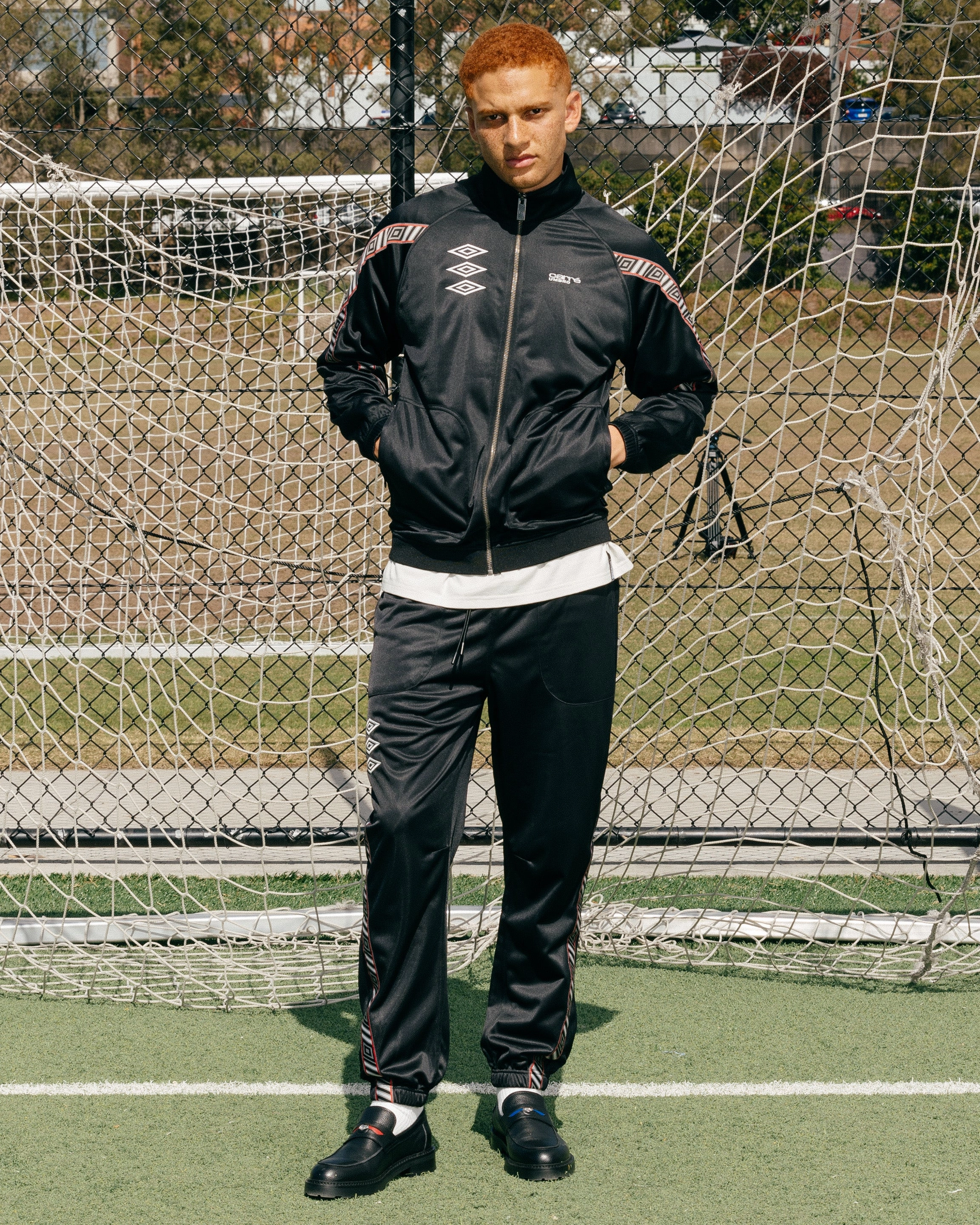 Efficient Protection night Carr?? X Umbro Unity Track Jacket Black