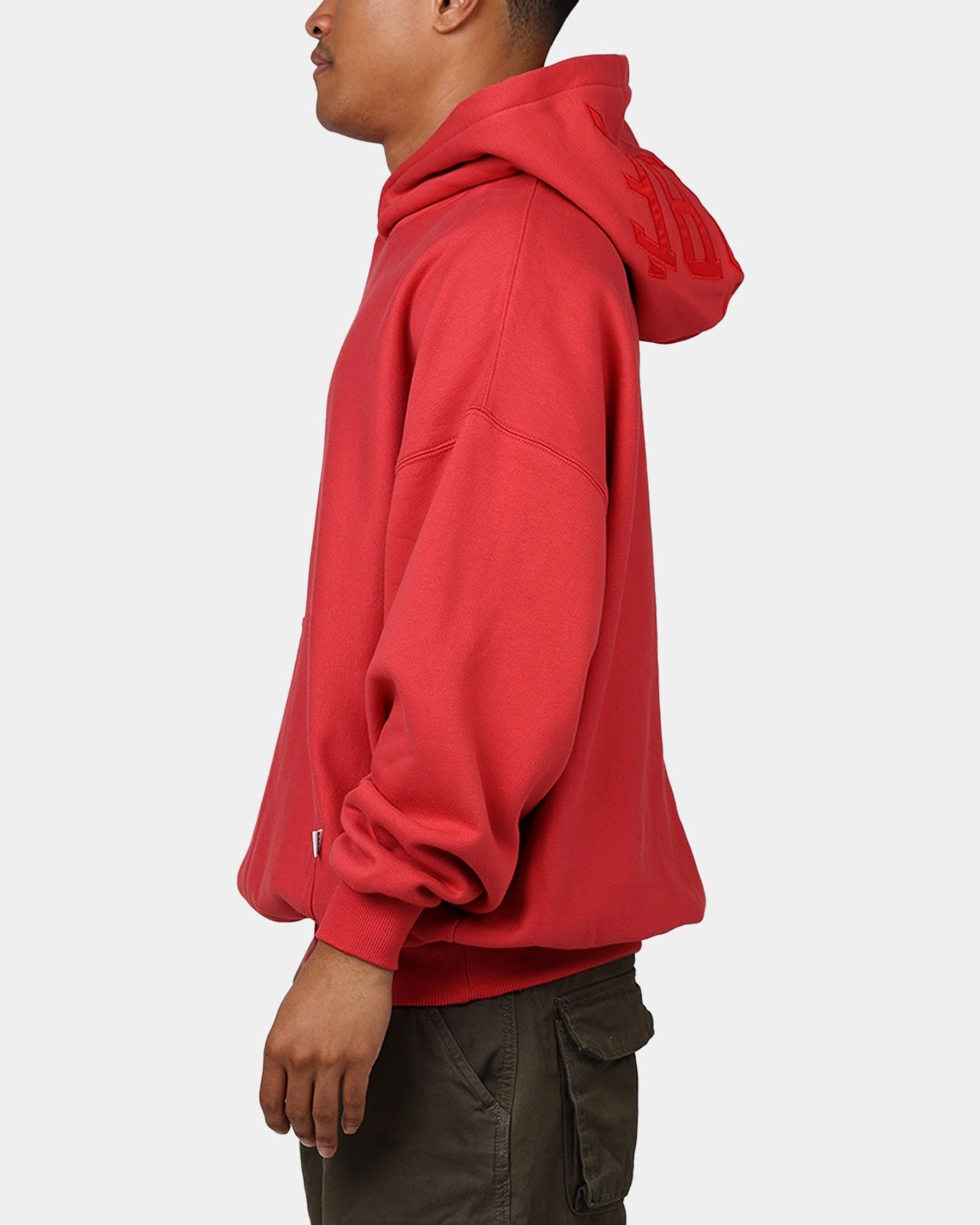 Carre Arch Oversized Hoodie Red Breathable