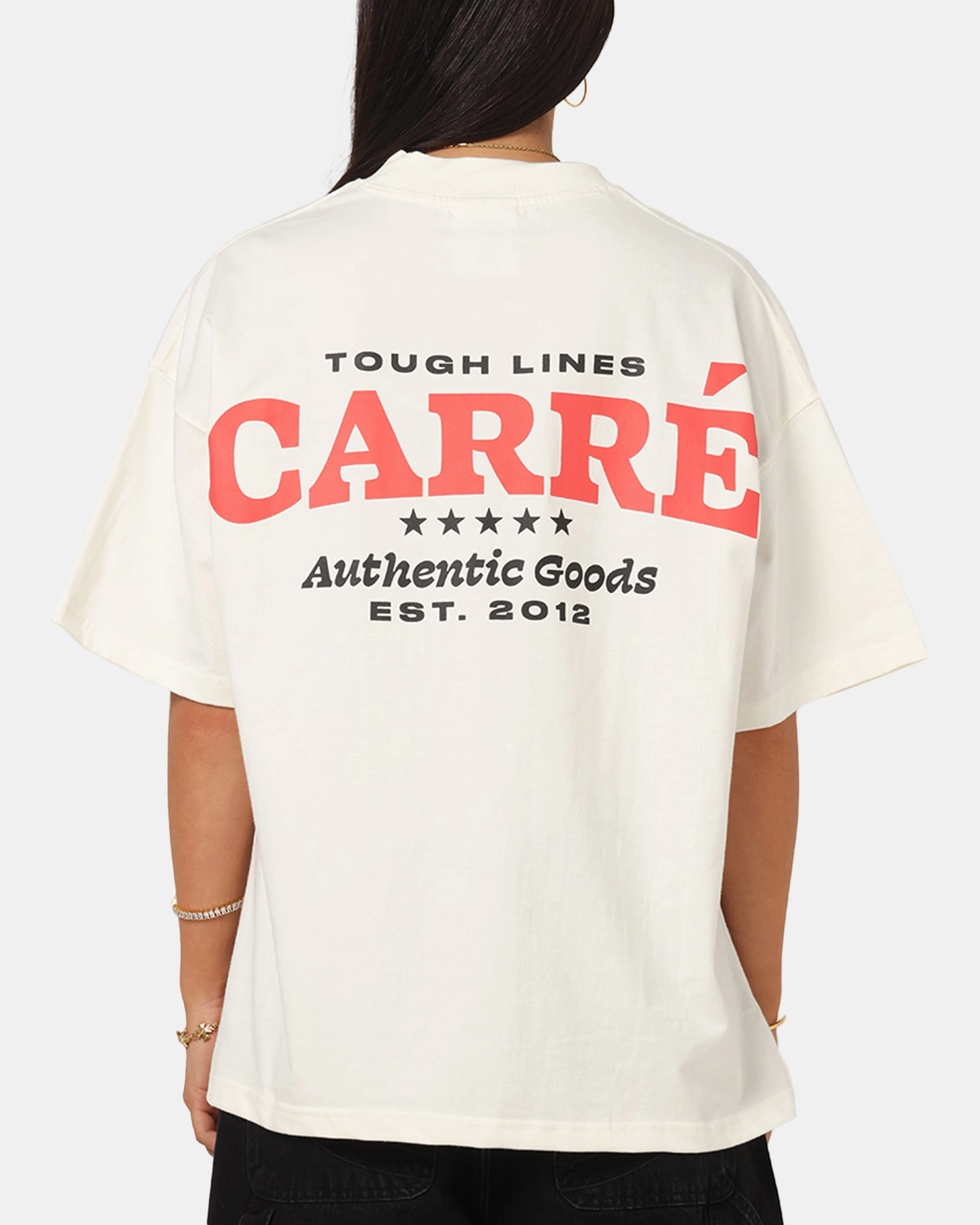 Minimal Fashion Carre Authentic Heavy T-Shirt Off White