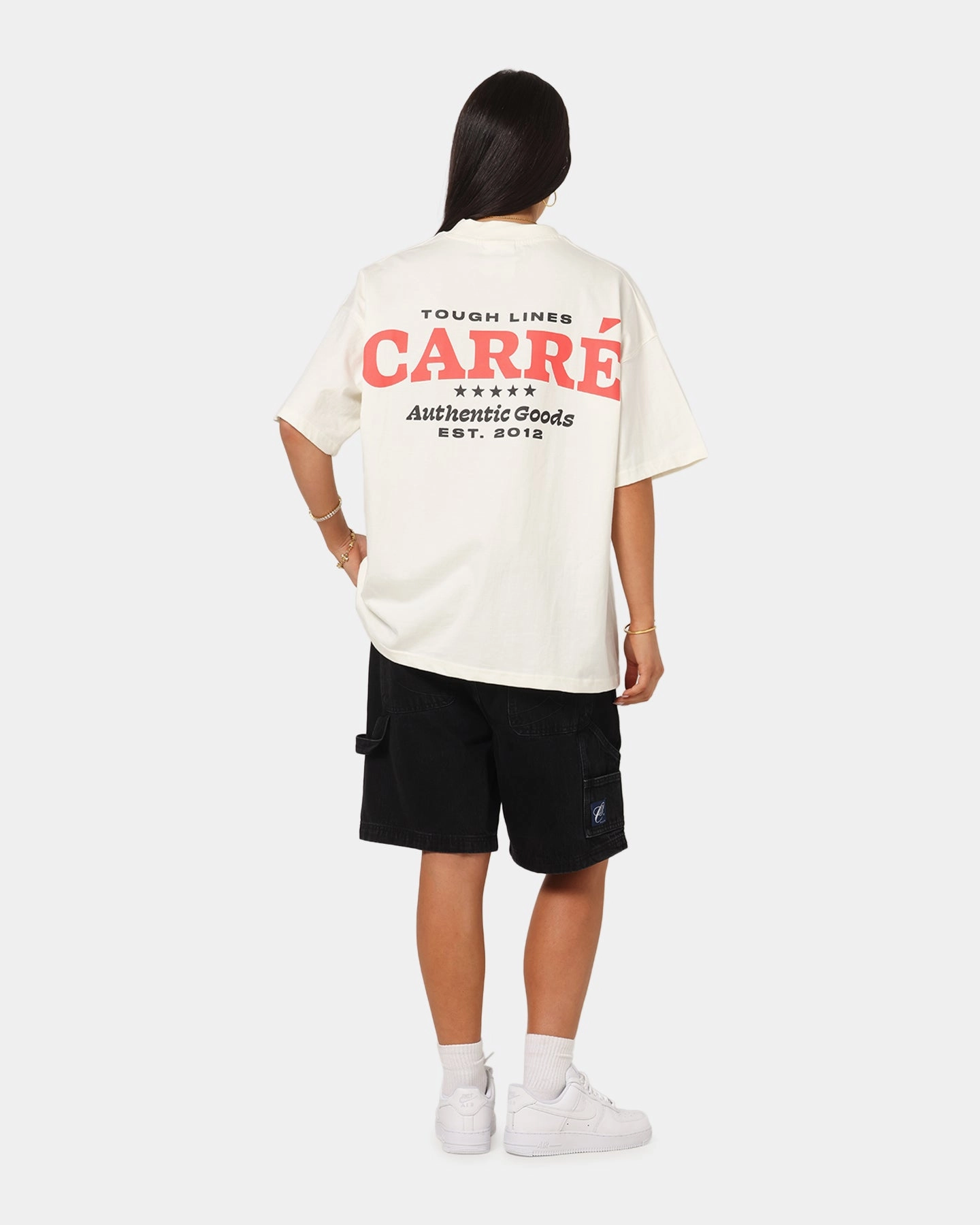 outdoor concert Carre Authentic Heavy T-Shirt Off White