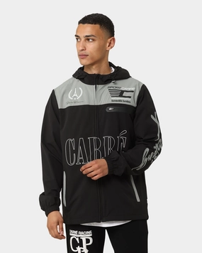 Carre Automobile Motion Windbreaker Jacket Black Storm Shield