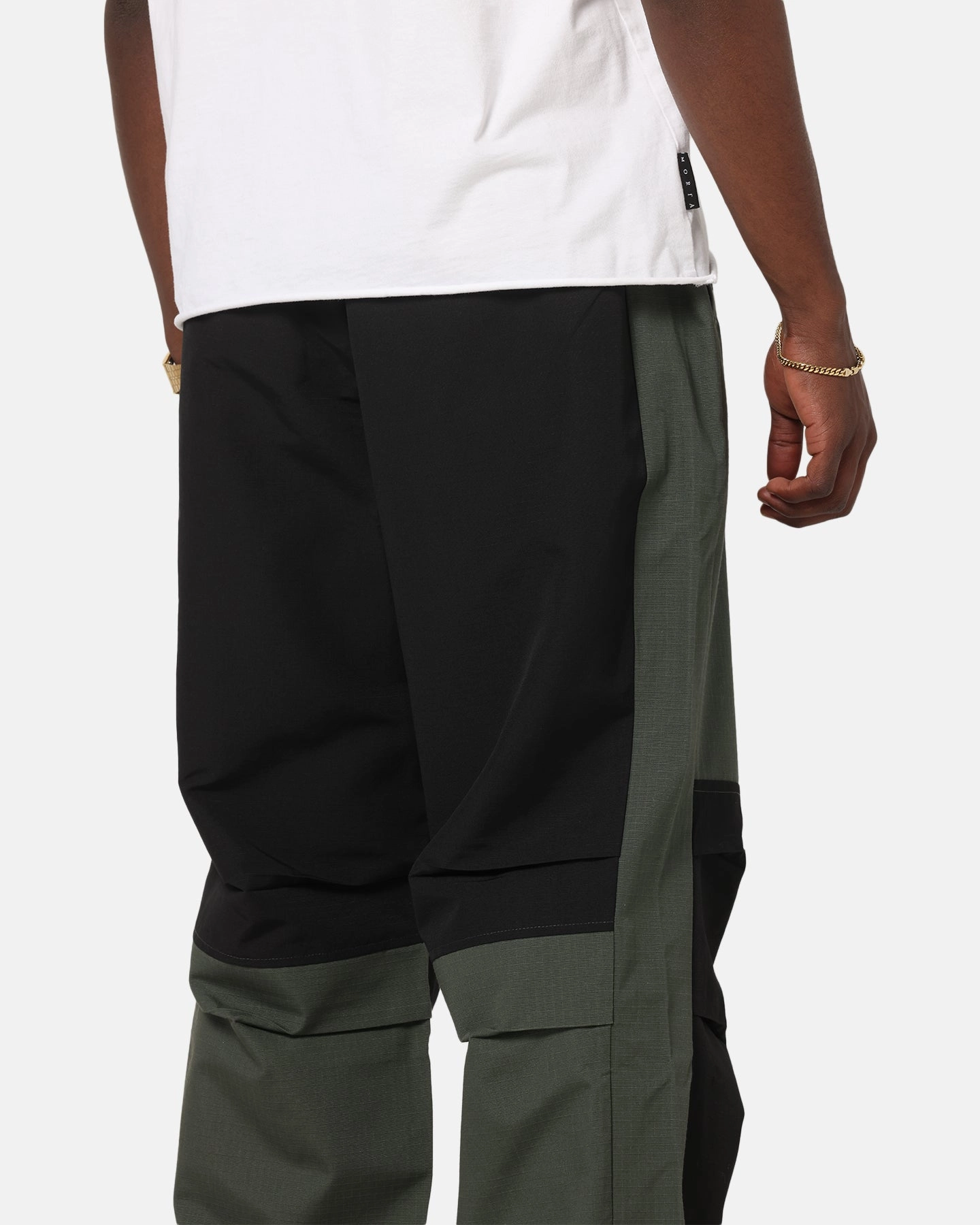 Hidden Pocket System Carre Avalanche Baggy Pants Khaki/Black
