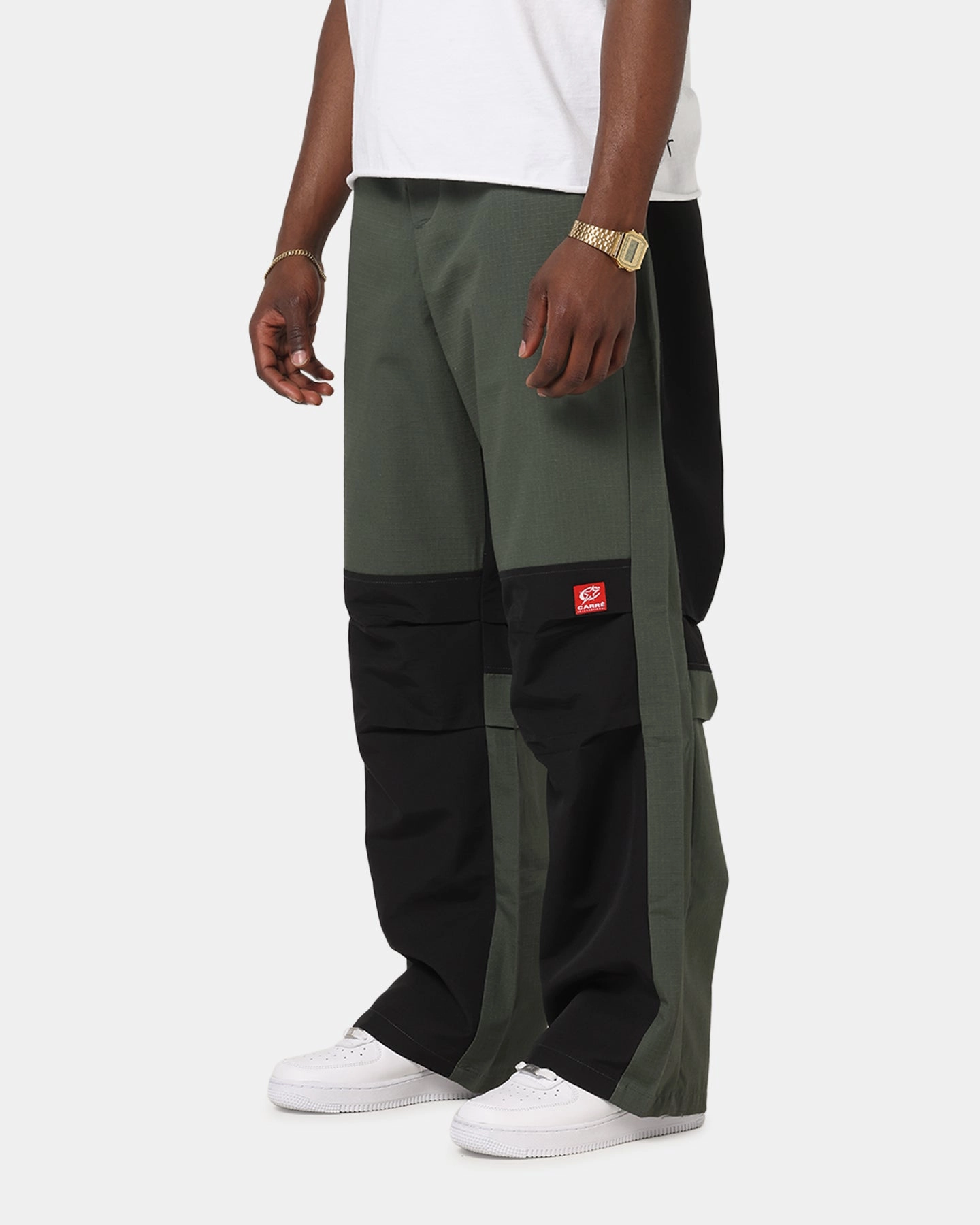 Carre Avalanche Baggy Pants Khaki/Black MoistureControlLiner
