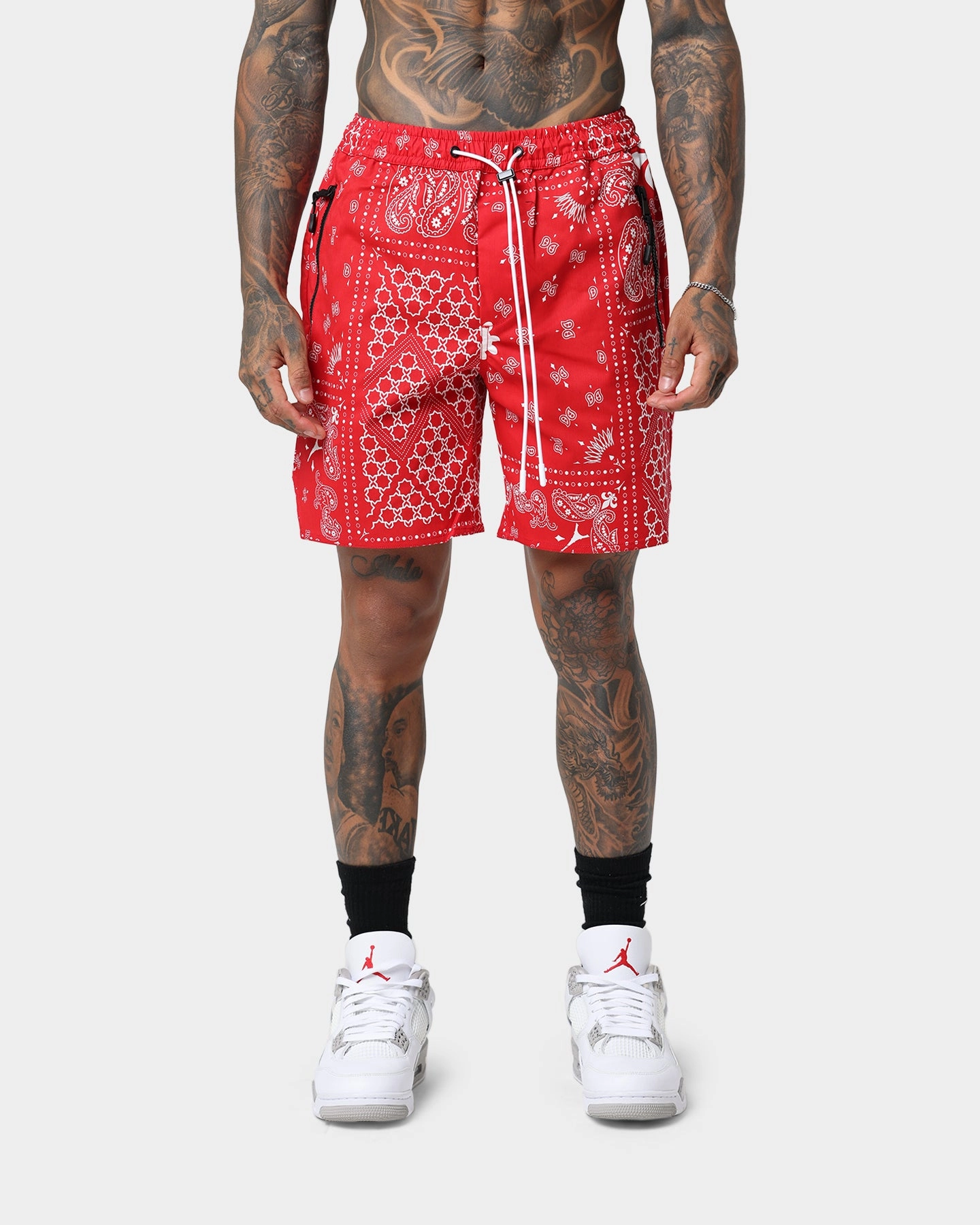 Carre Bandana Ultra LP Shorts Red Tagless label beach volleyball gear