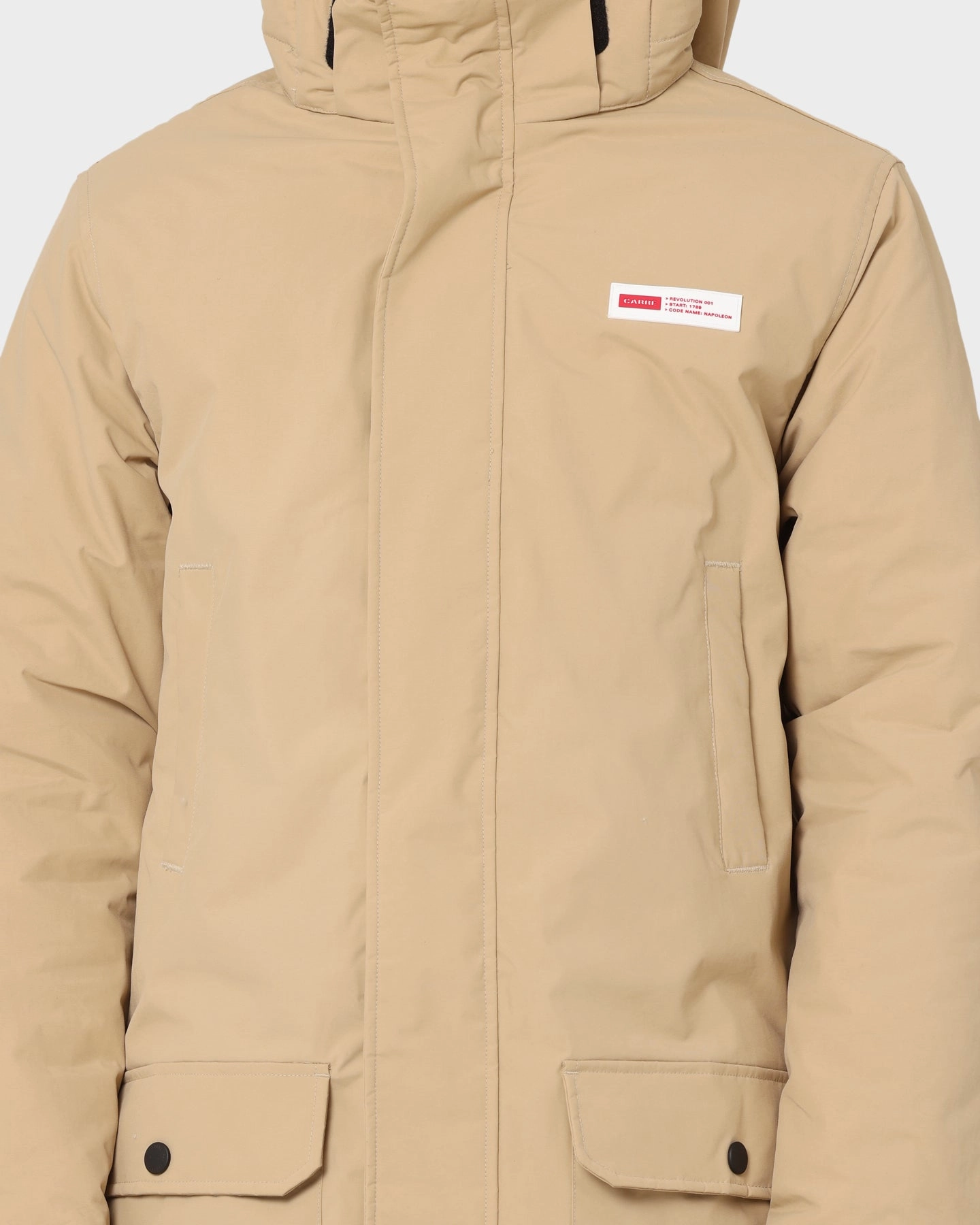 Ventilation Vents Carre Bandana Ultra Trench Coat Stone
