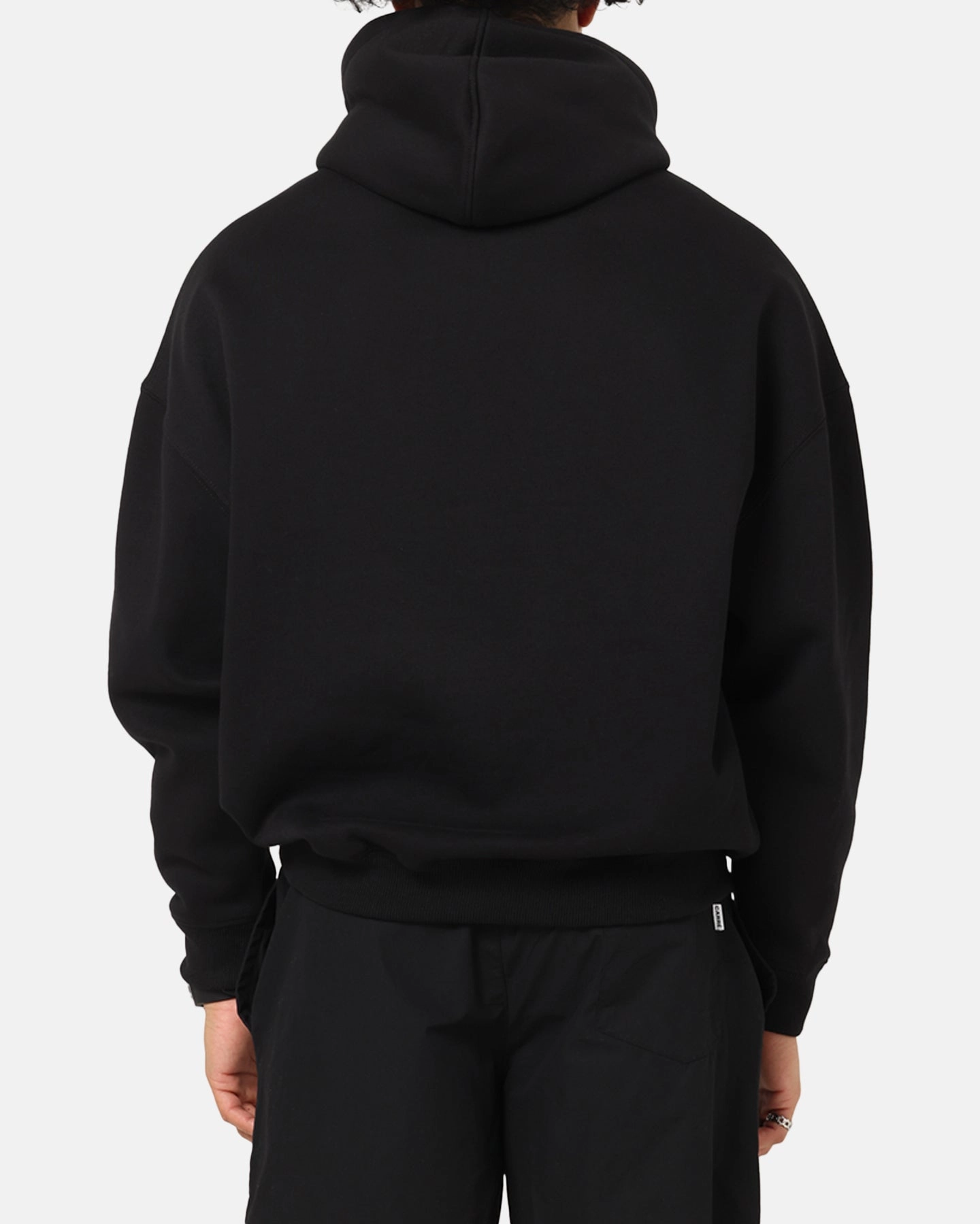 Carre Block Star Hoodie Black Stay Coolness year - round use