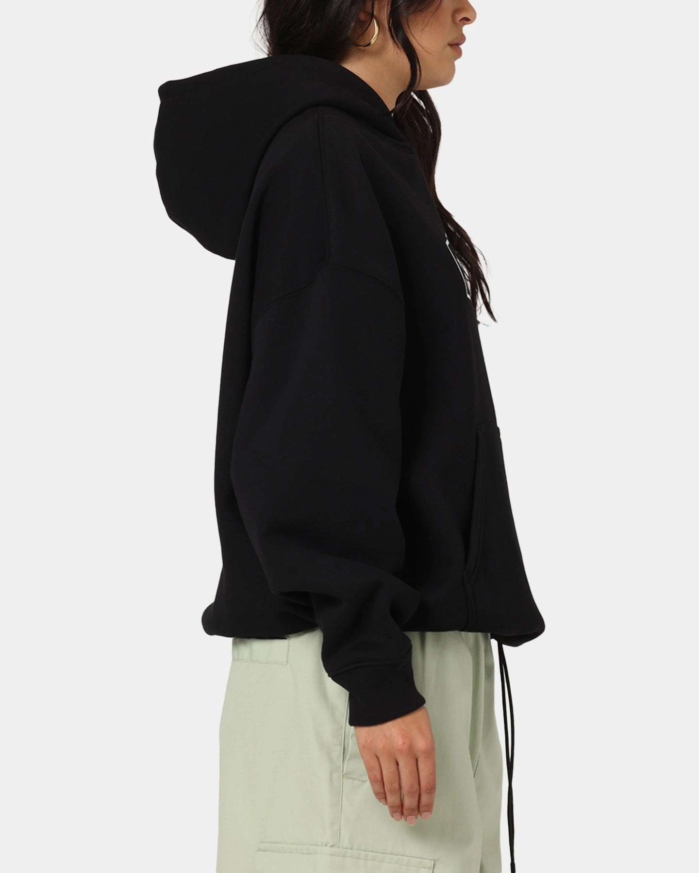 Weatherproof Zippers Thermoregulating Technology Carre Block Star Hoodie Black