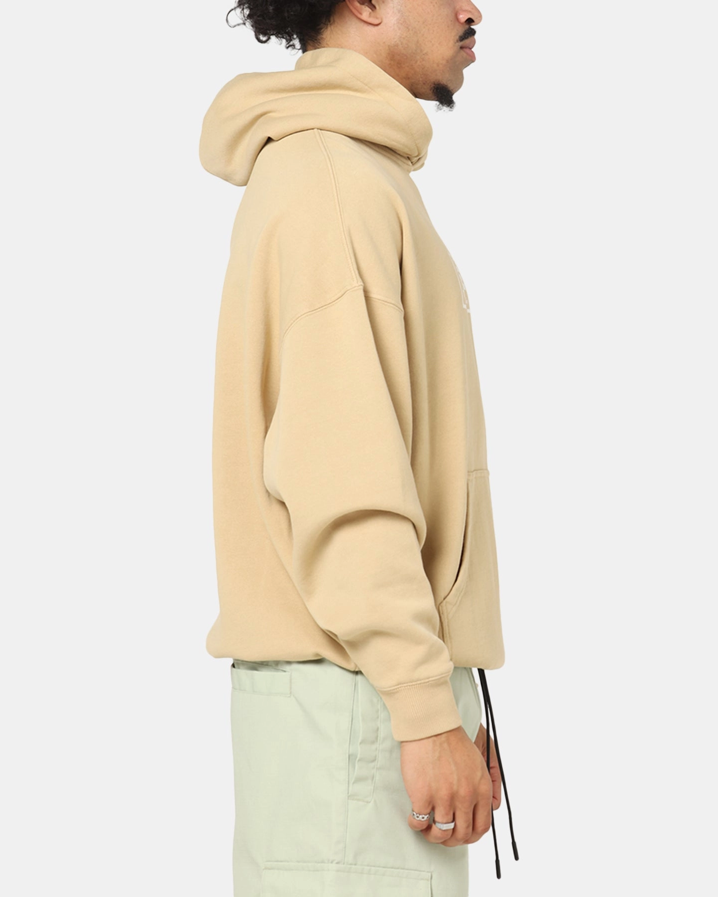 Customizable Carre Block Star Hoodie Stone