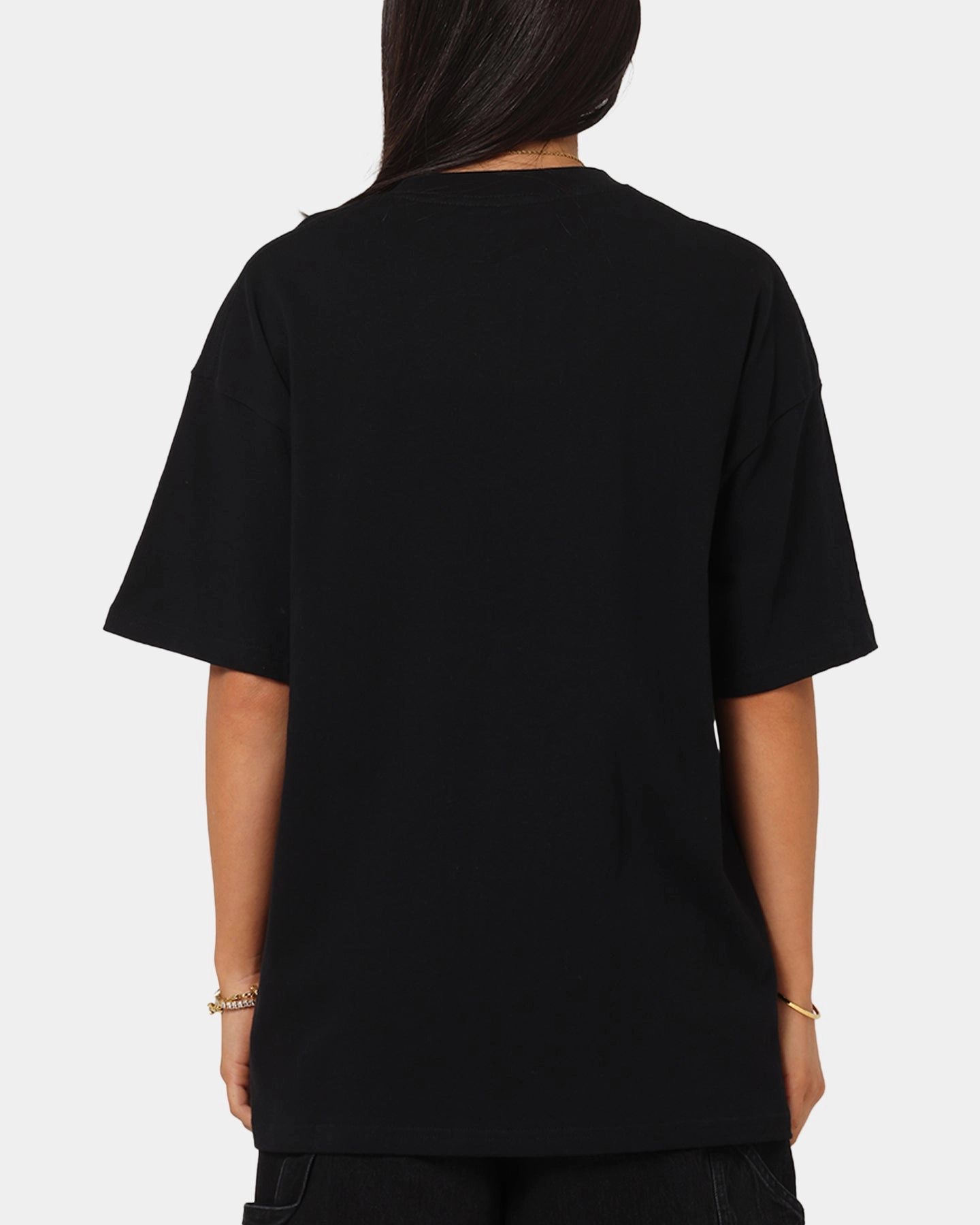 Carre Block Star T-Shirt Black Comfortable Piece Casual Comfort Layer